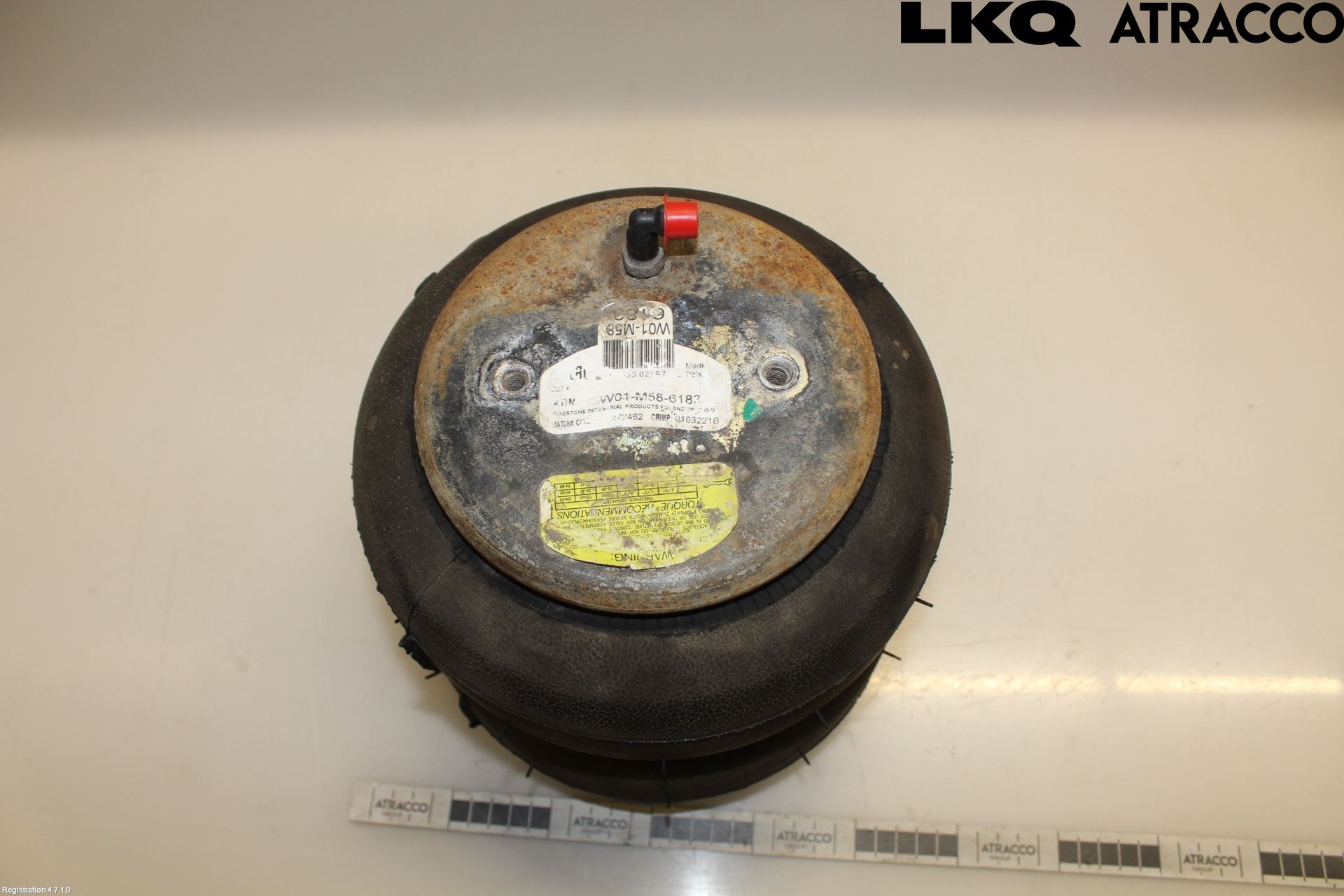 Nissan NV400 12-24 Nivå-Luftfjädring Bälg