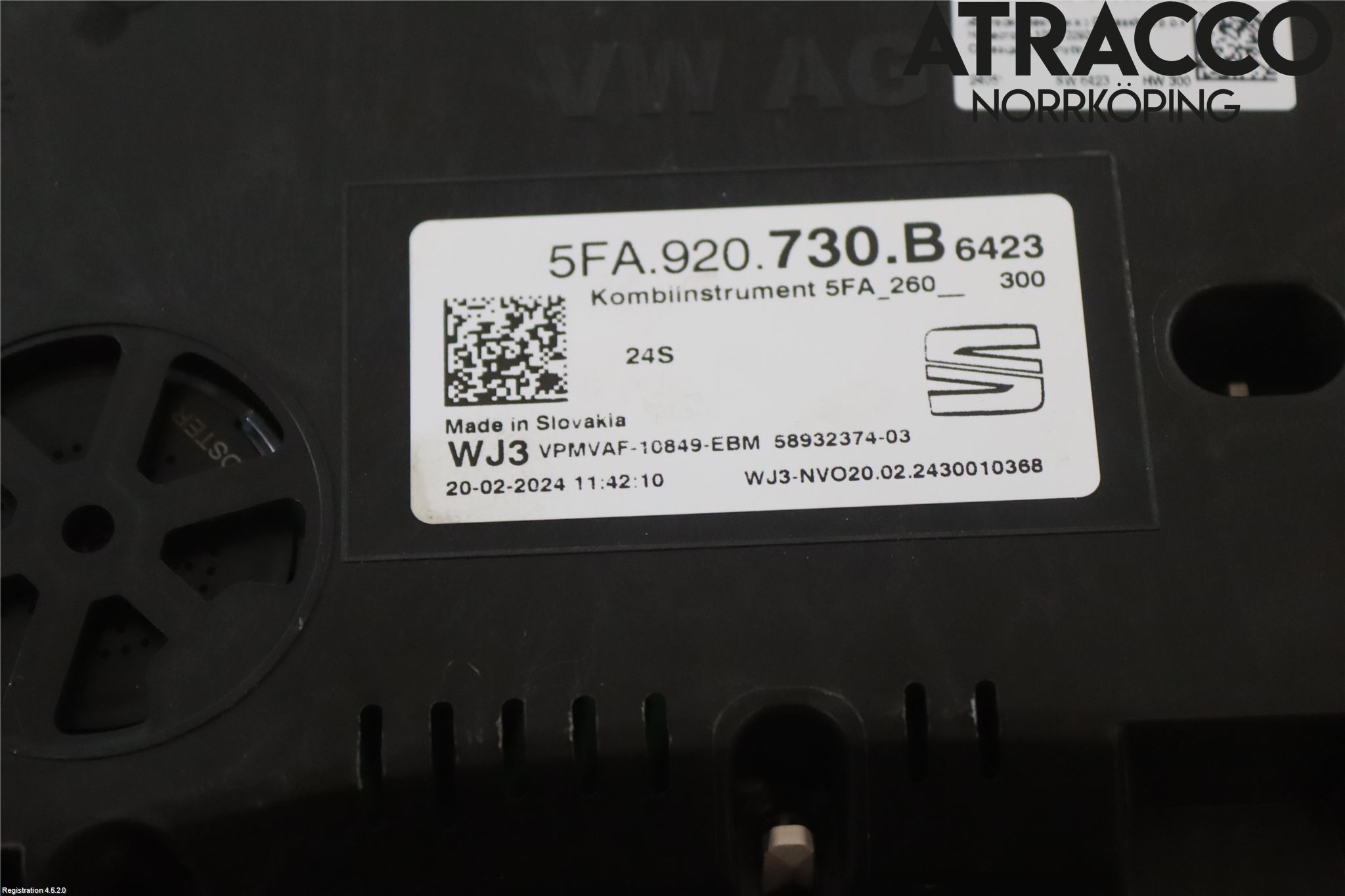 Seat LEON 20- Instrument Komb