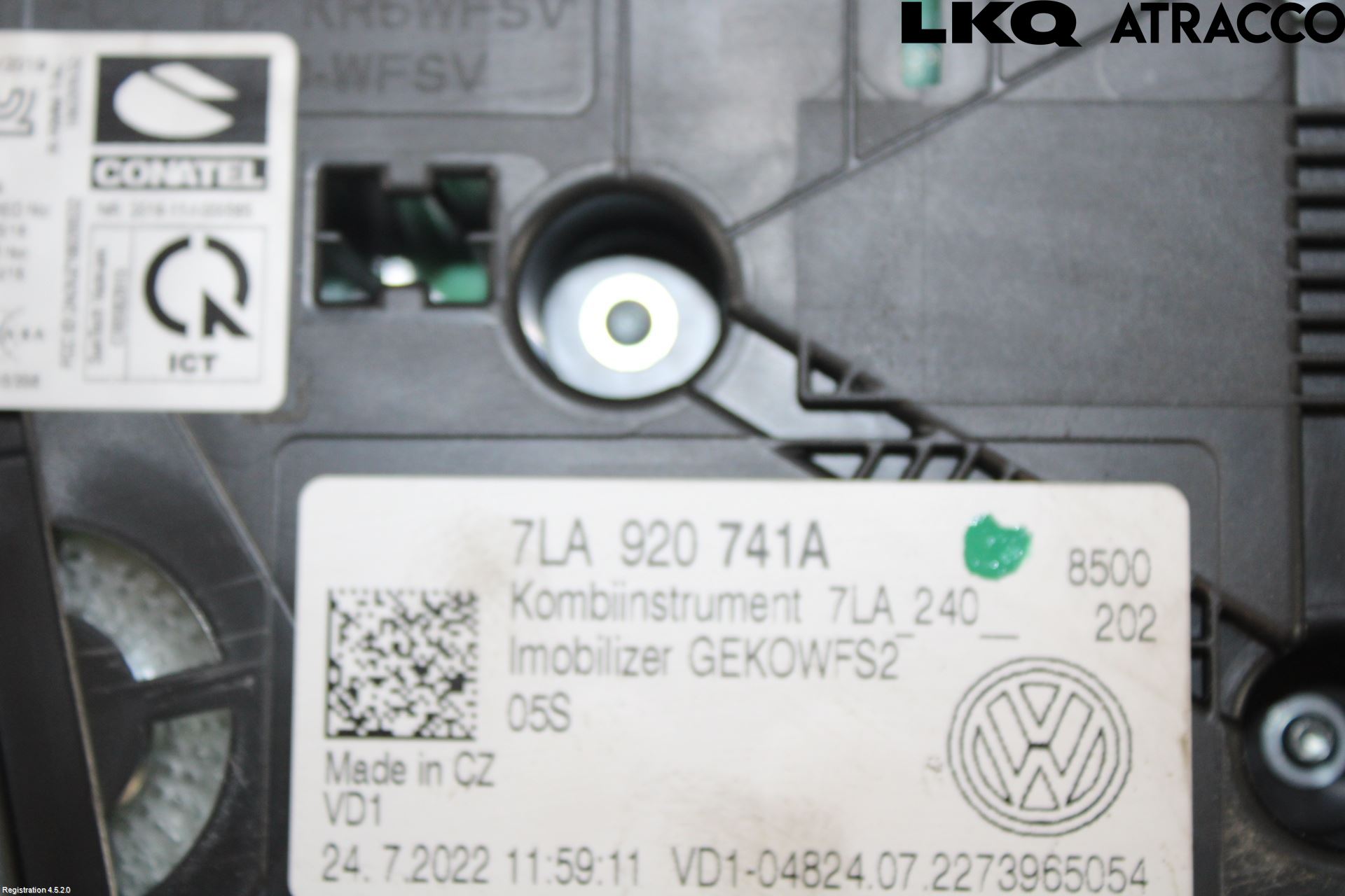 Volkswagen VW TRANSP/CARAVELLE (T7) 22-24 Instrument Komb