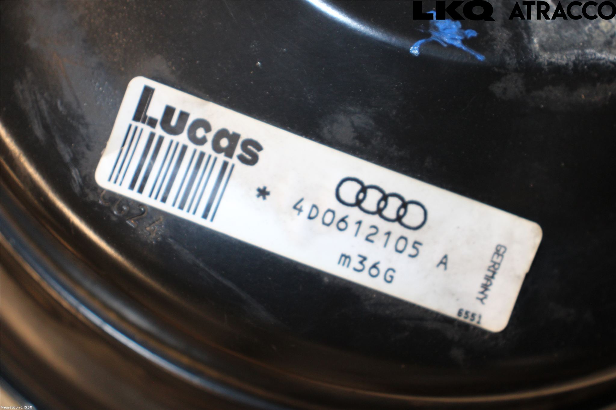 Audi A8/S8 4D 94-02 Bromsservo