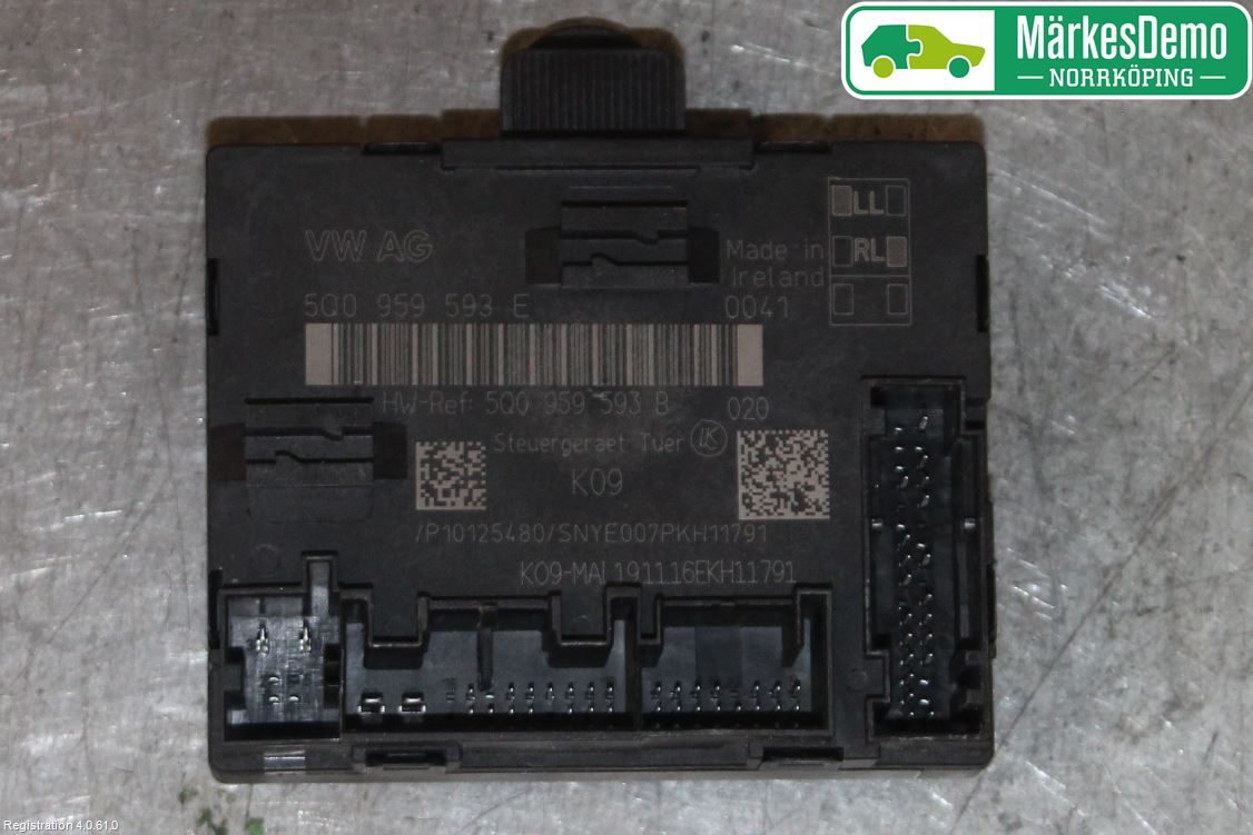 Audi A3/S3 8V 13-20 Styrenhet Dörr