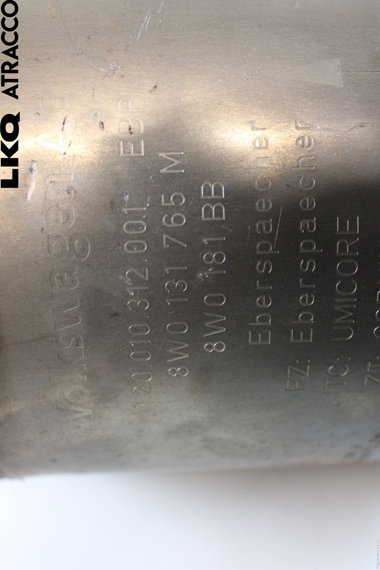 Audi A5 17- Avgas Partikelfilter