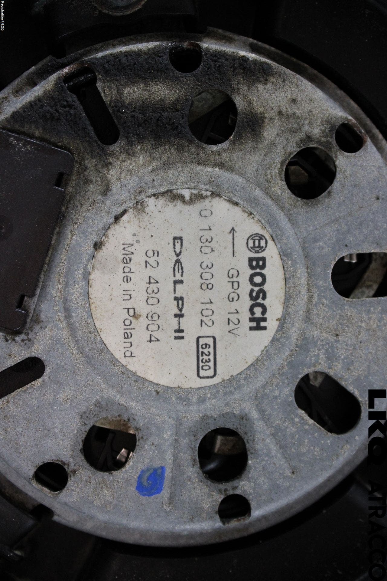 Opel ASTRA J 10-15 Kylfläkt El