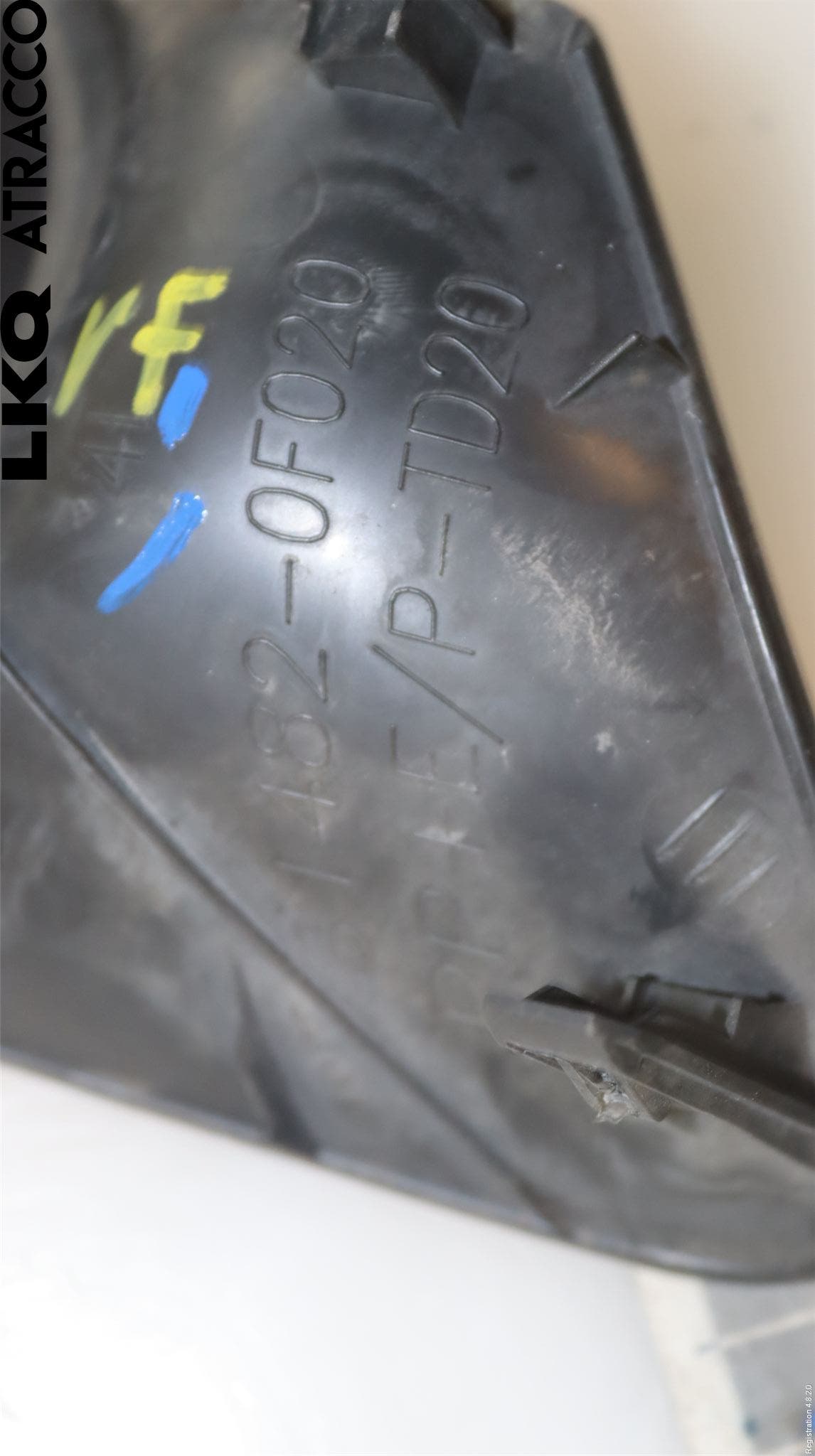 Toyota VERSO 09-18 Dimljussarg Fram