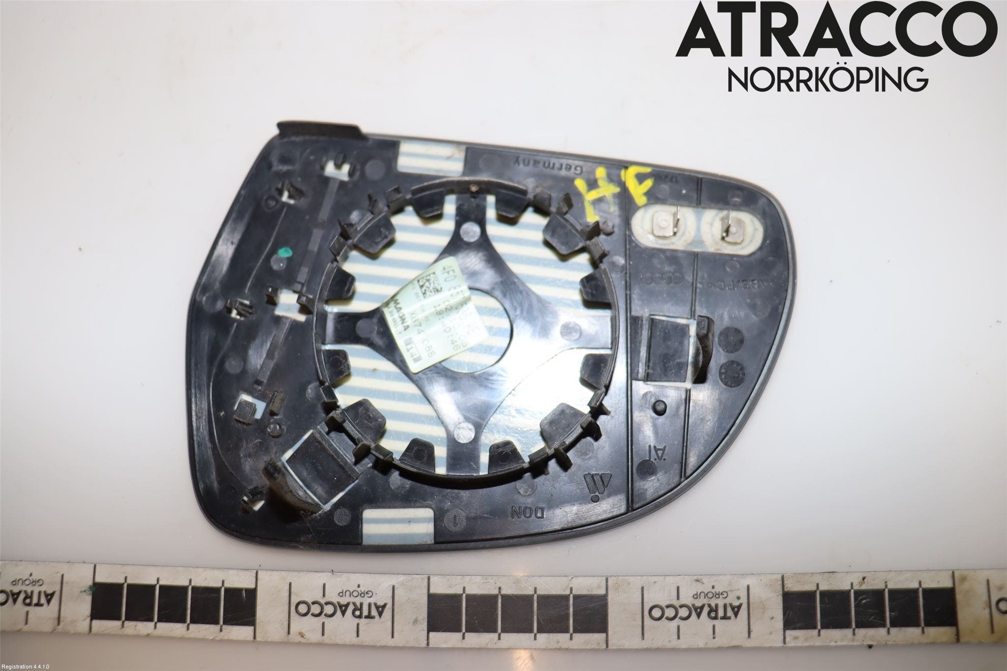Audi A4/S4 08-11 Spegelglas Hö