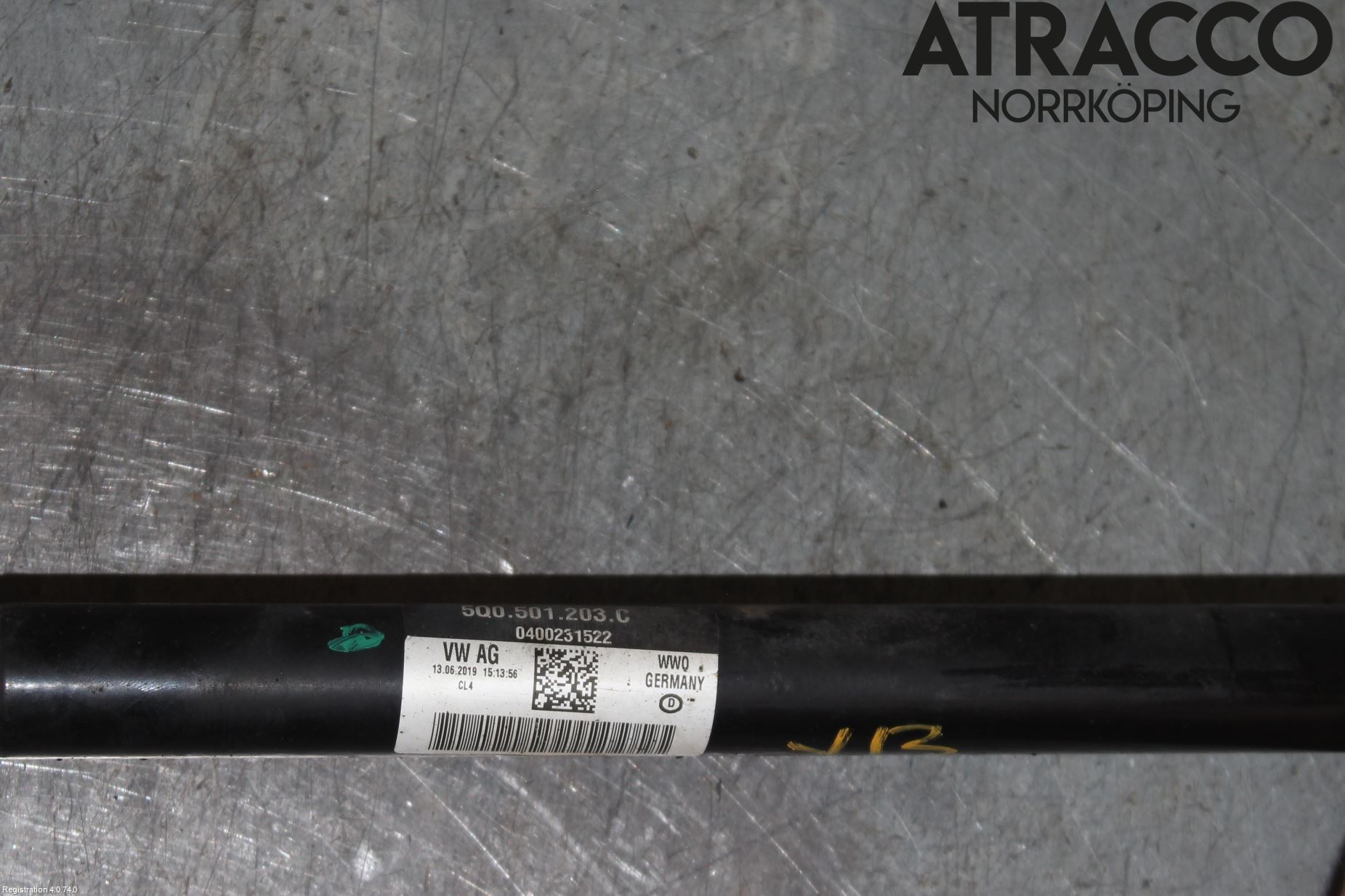 Skoda KAROQ 18- Drivaxel Bak Vänster