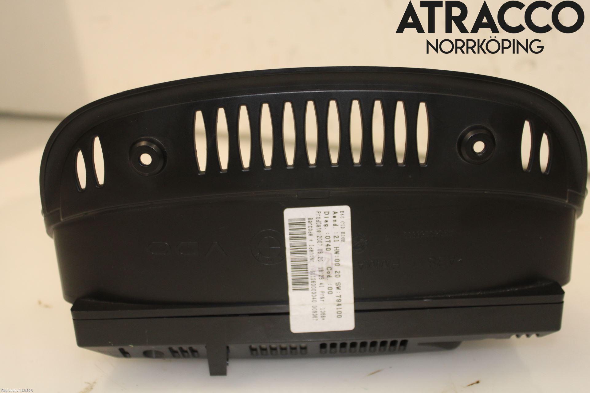 BMW 5 E60/61 Sed/Tou 02-10 Bildskärm