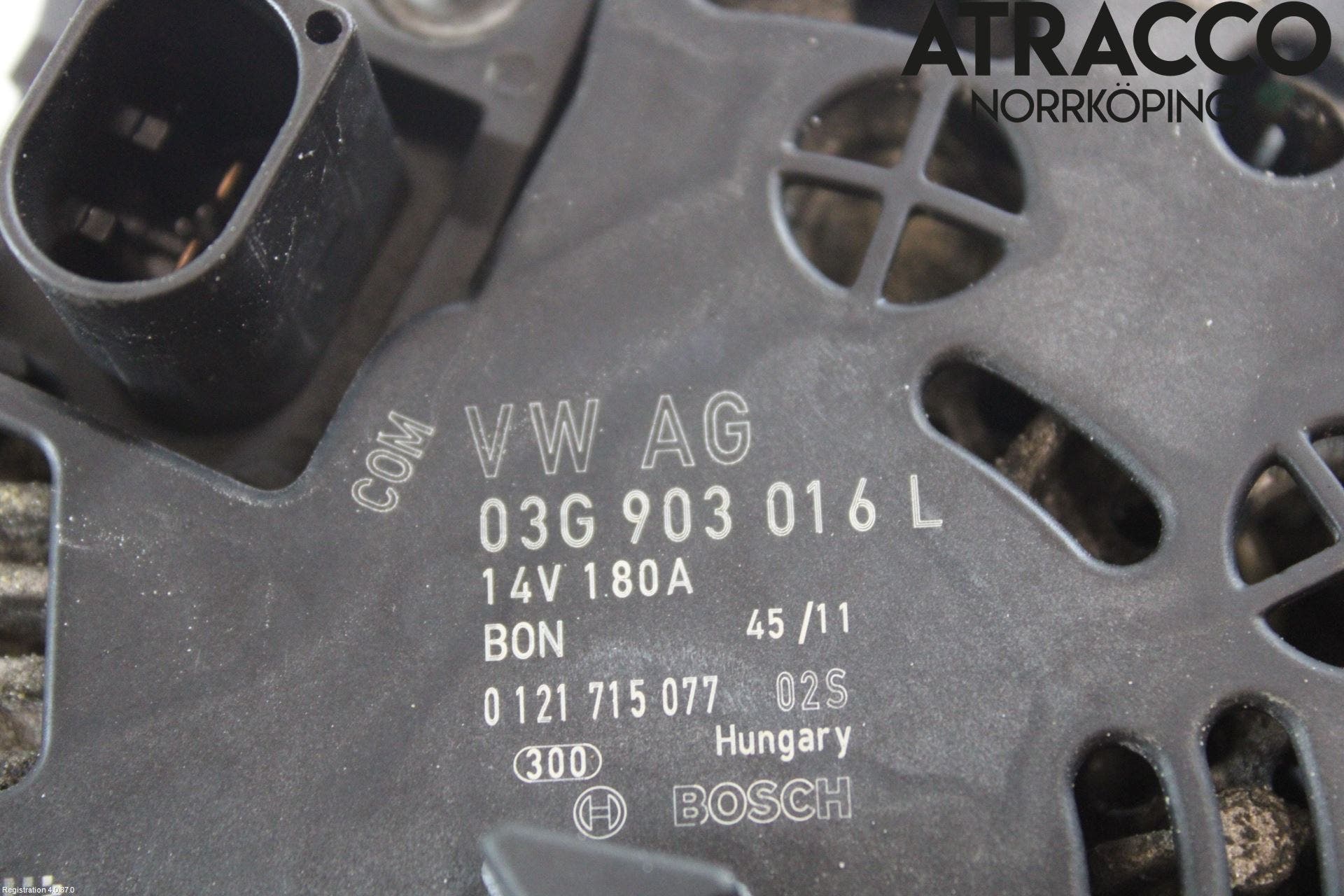 Volkswagen VW PASSAT 11-14 Generator