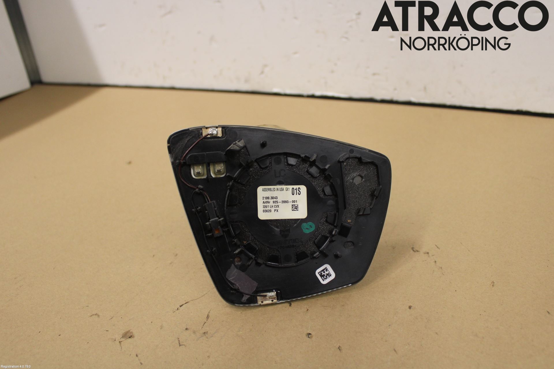 Skoda KAROQ 18- Spegelglas Vä