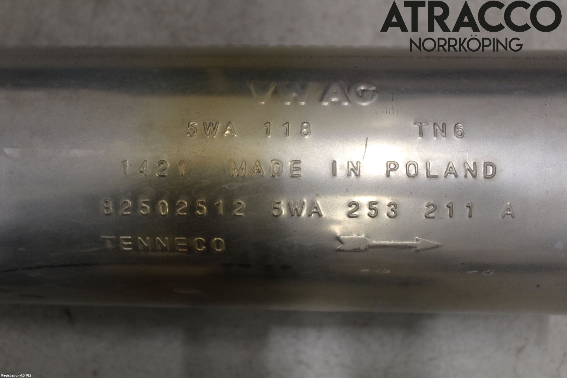 Skoda OCTAVIA (NX) 20- Avgas Halvsats