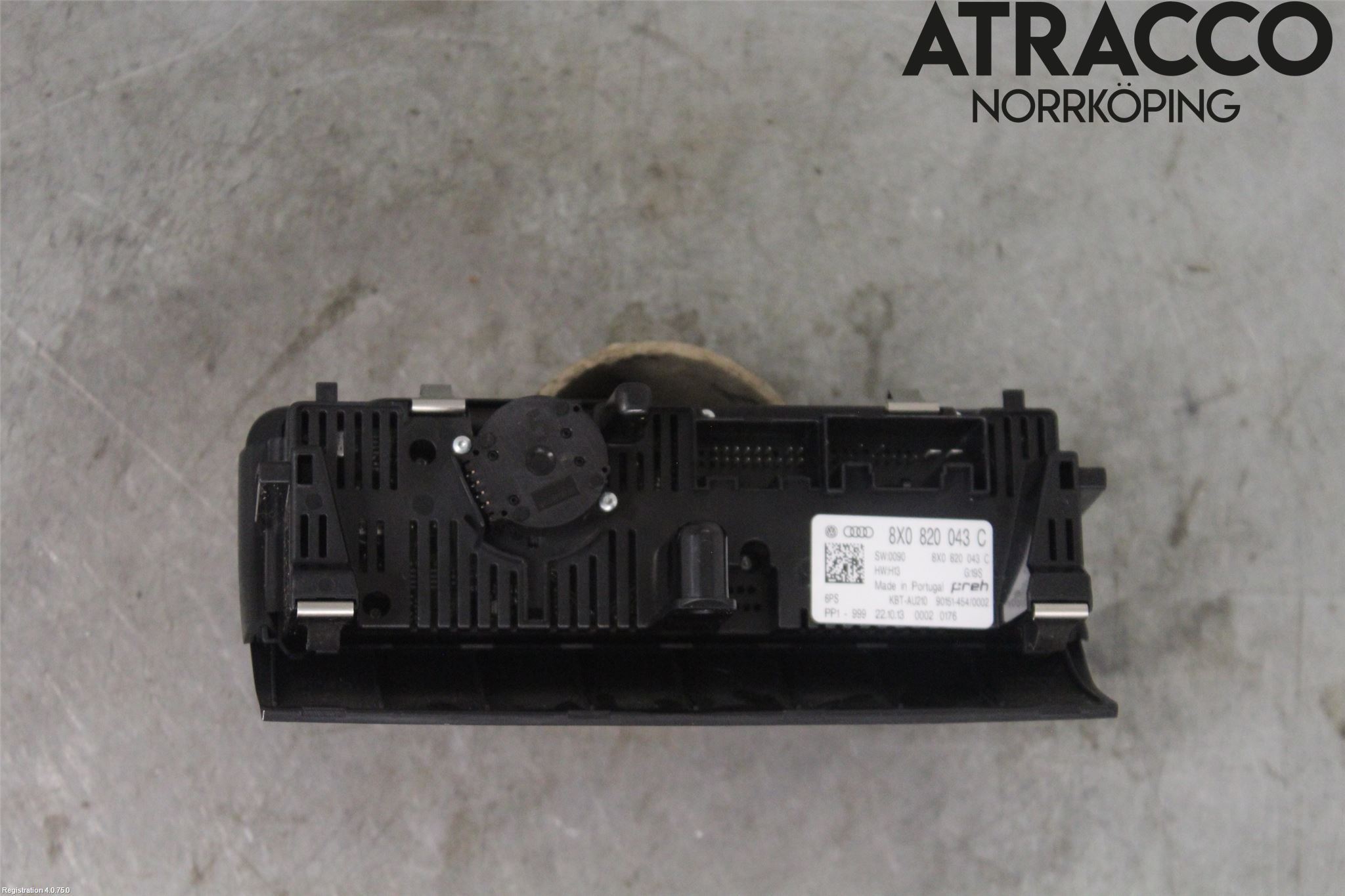 Audi A1/S1 11-18 Värmereglage