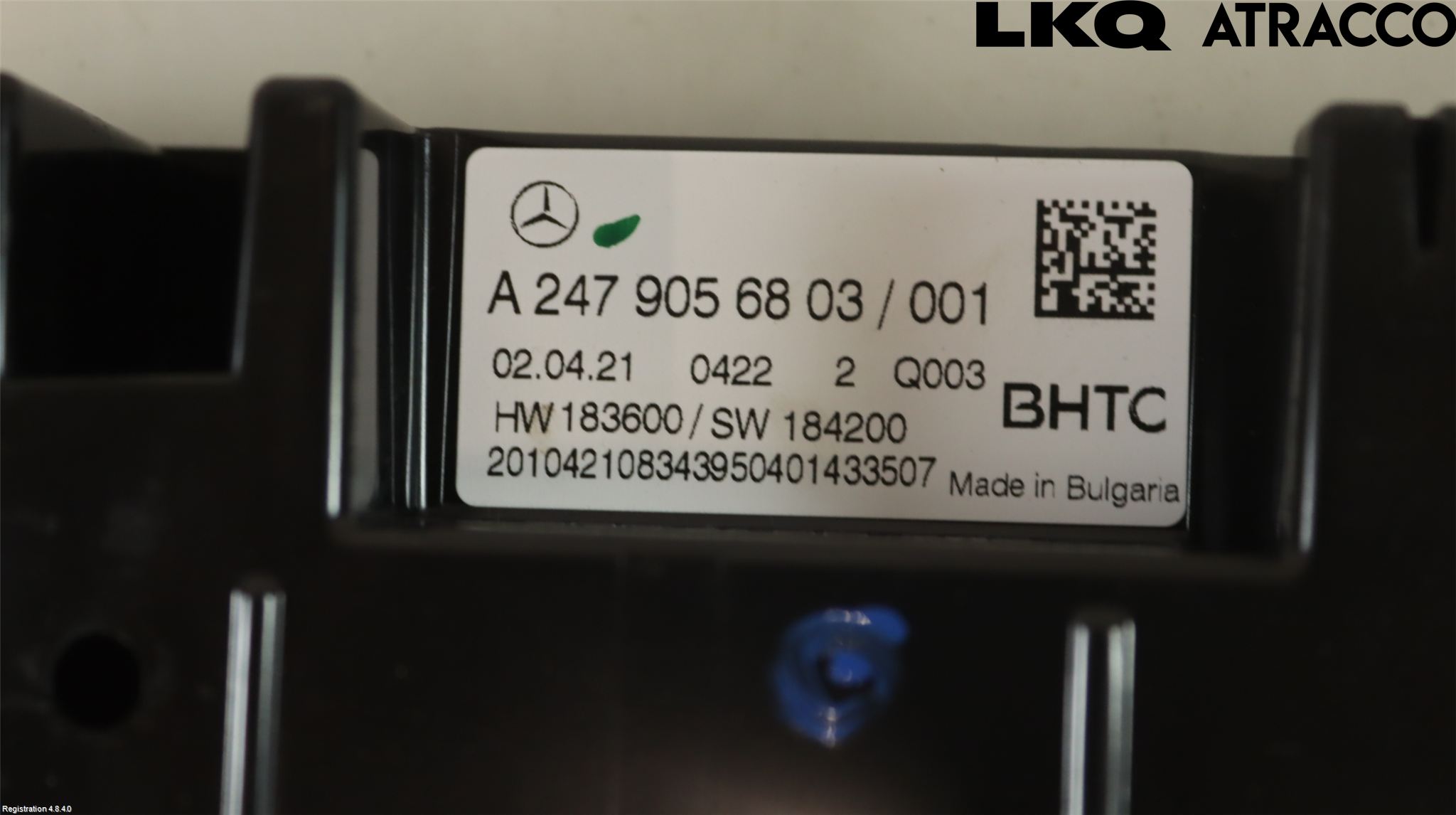 Mercedes-Benz MB A-KLASS (W177) 18- Värmereglage