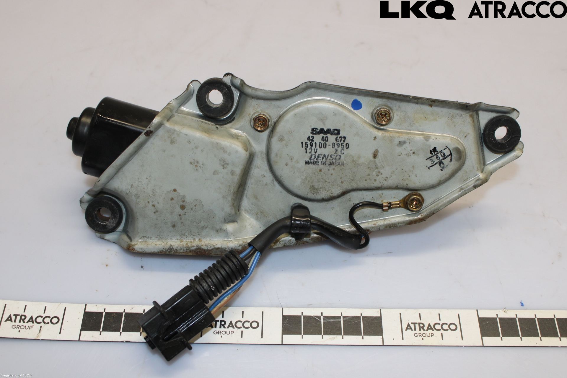 Saab 9-3 VER 1 98-03 Torkarmotor Baklucka