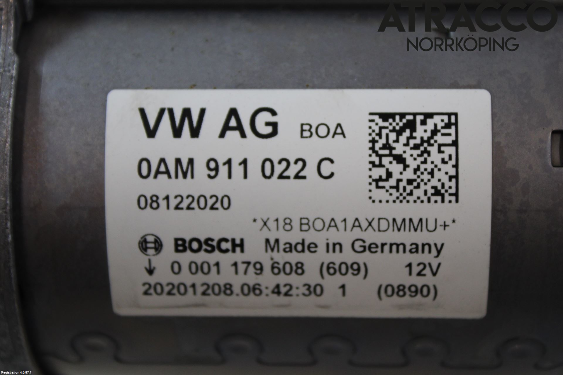 Audi A3/S3 8Y 21- Startmotor