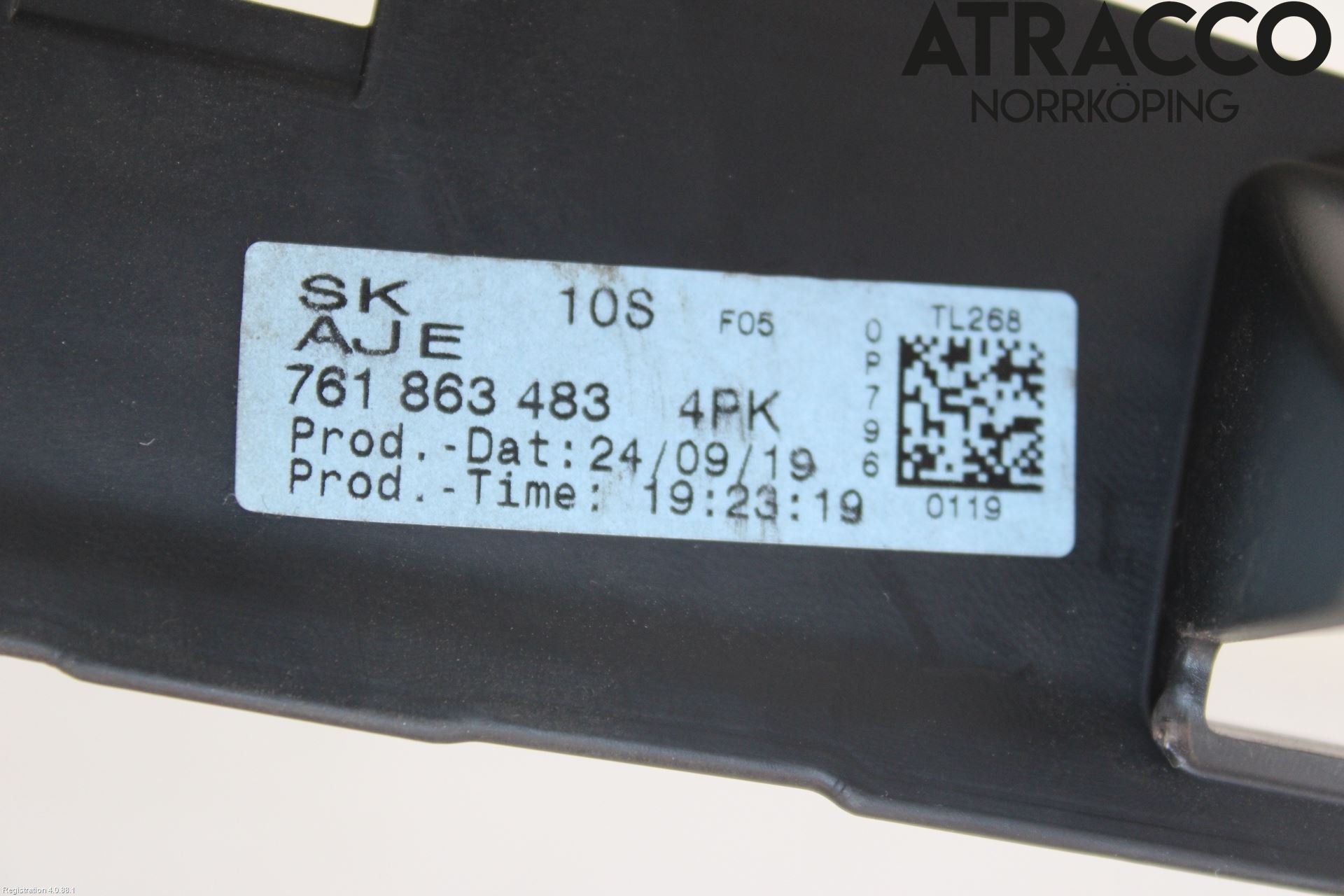 Volkswagen VW TOUAREG CR 18- Inr Plastd A-B-C Stolpe