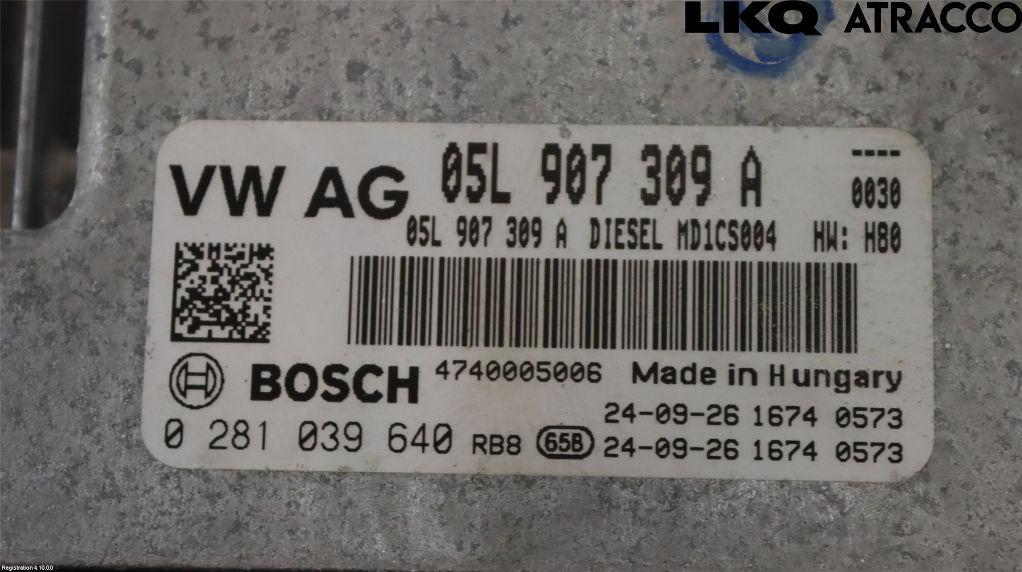 Audi A6 F2/C8 19- Styrenhet Inspump Diesel