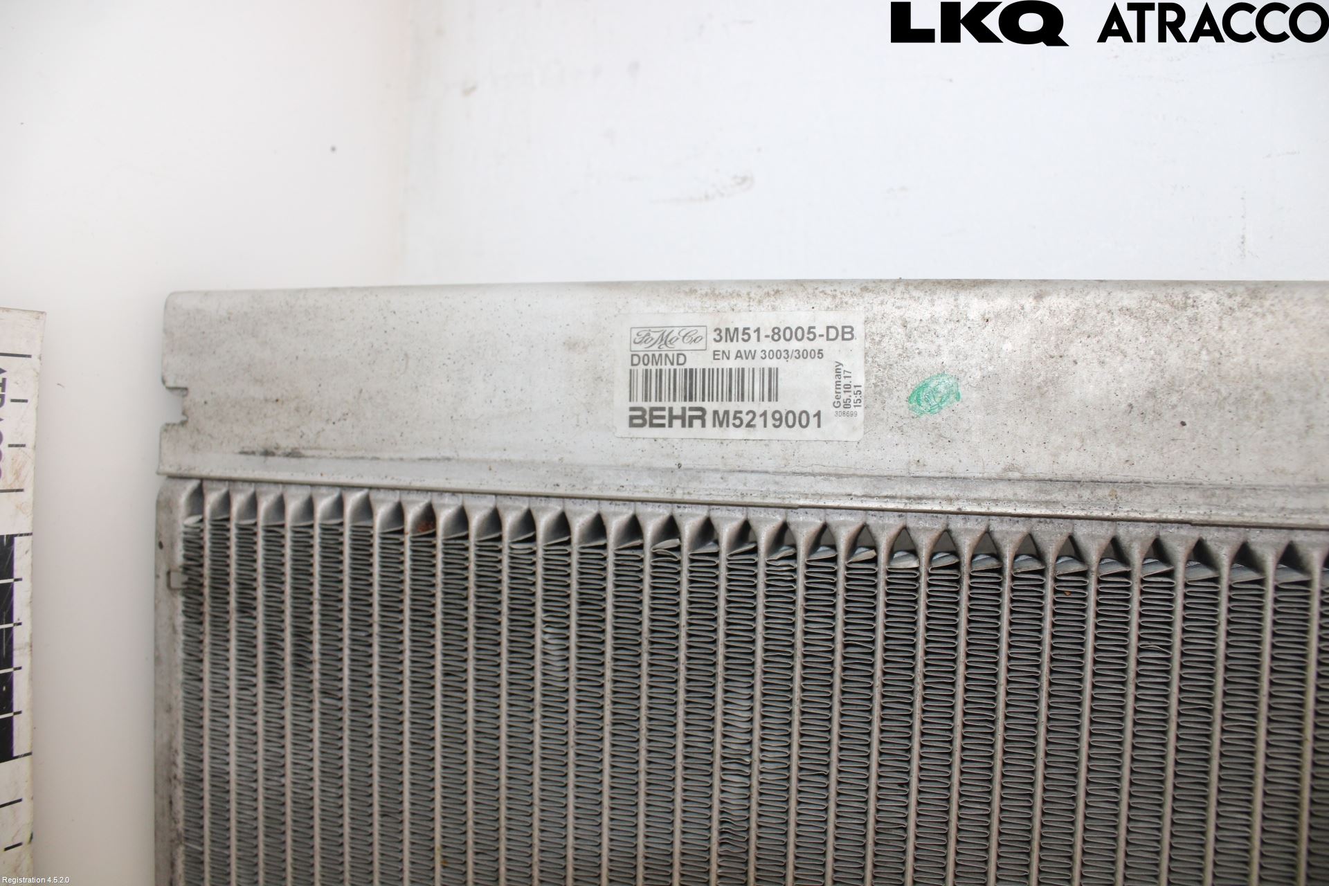 Volvo V50 08-12 Kylare Aut