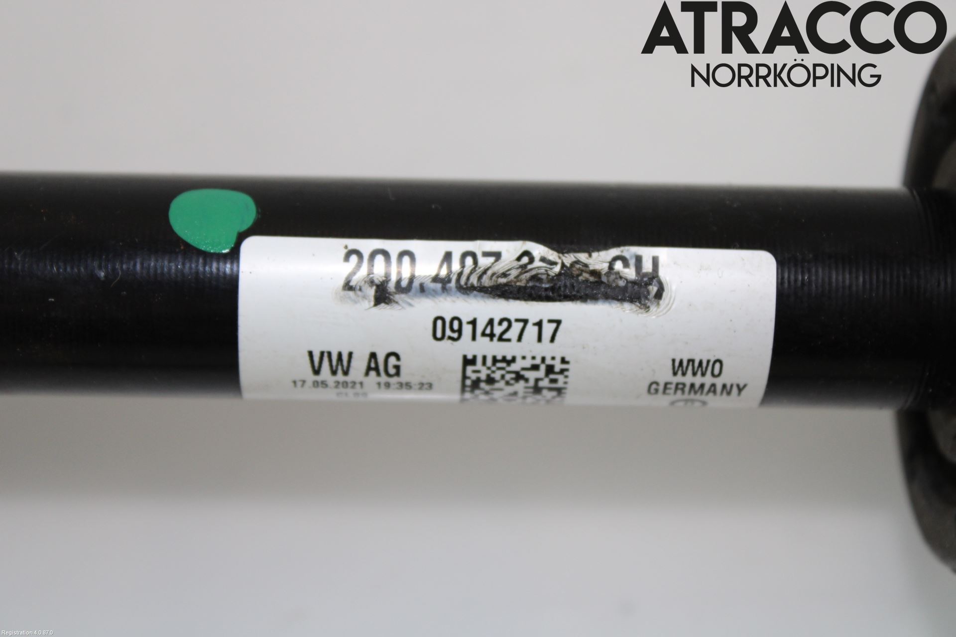 Volkswagen VW T-CROSS 19- Drivaxel Fram Höger