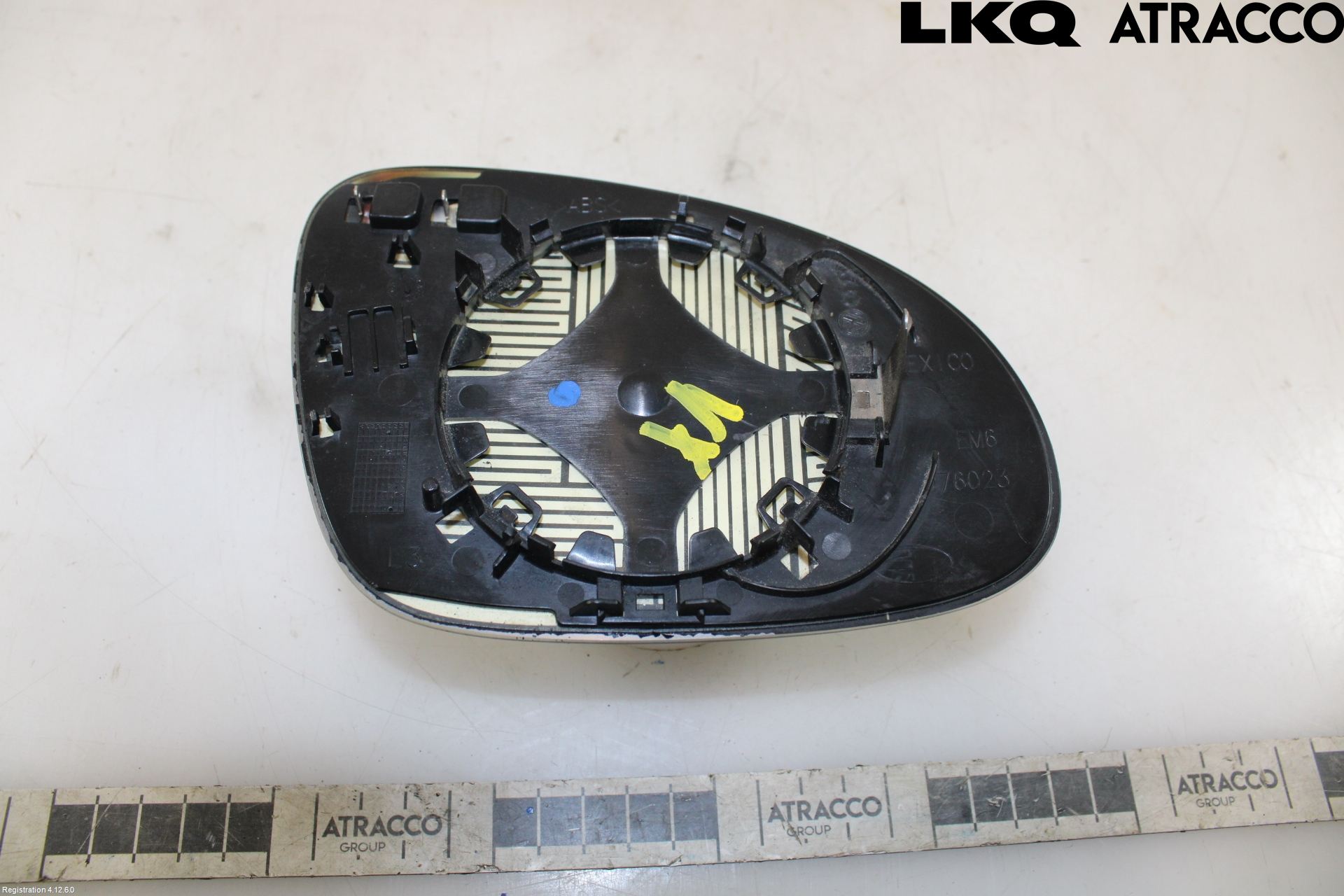 Volkswagen VW GOLF V 04-09 Spegelglas Vä