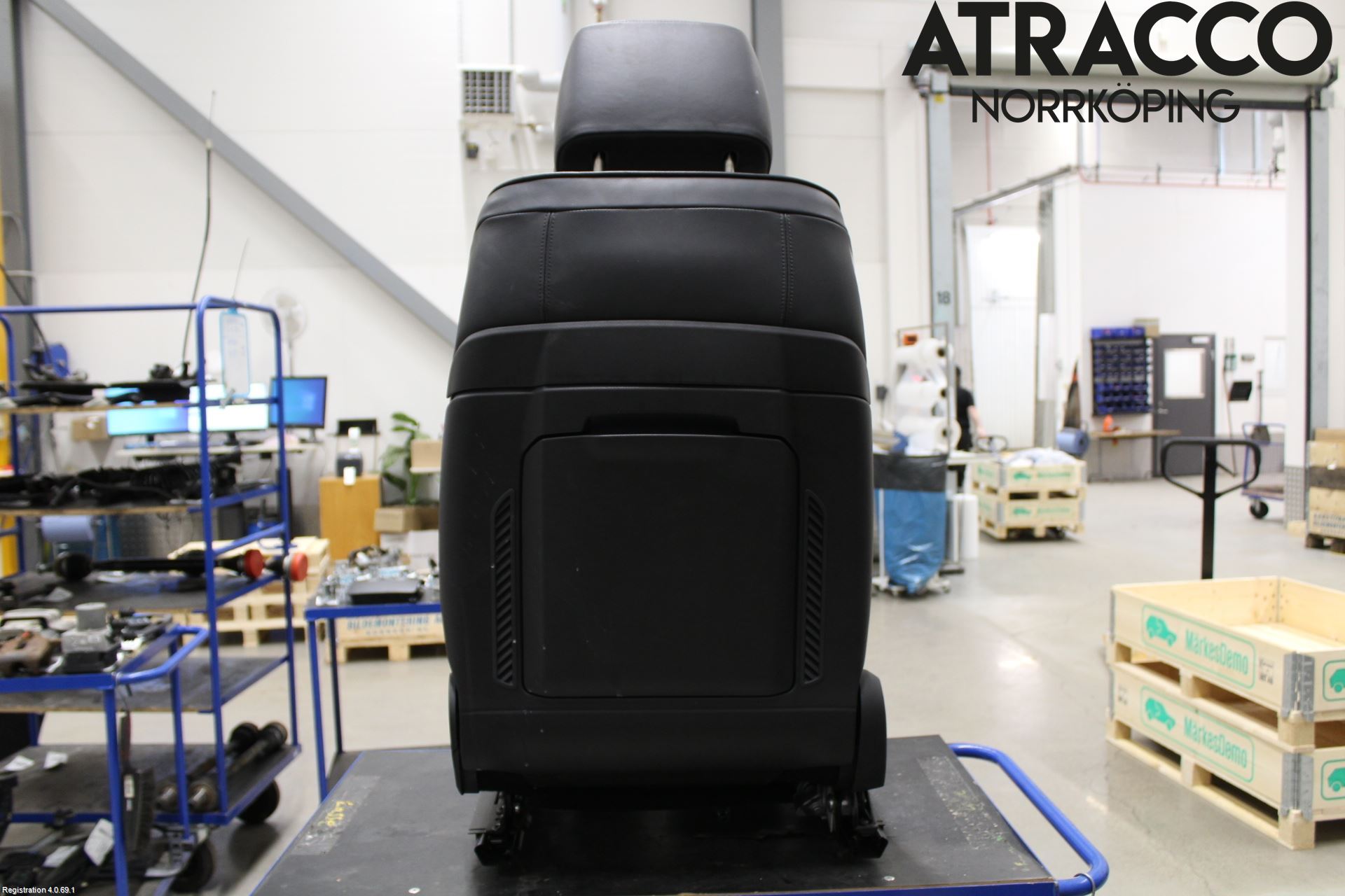 Audi A8/S8 4E  02-09 Inredning Stol Fram Vä