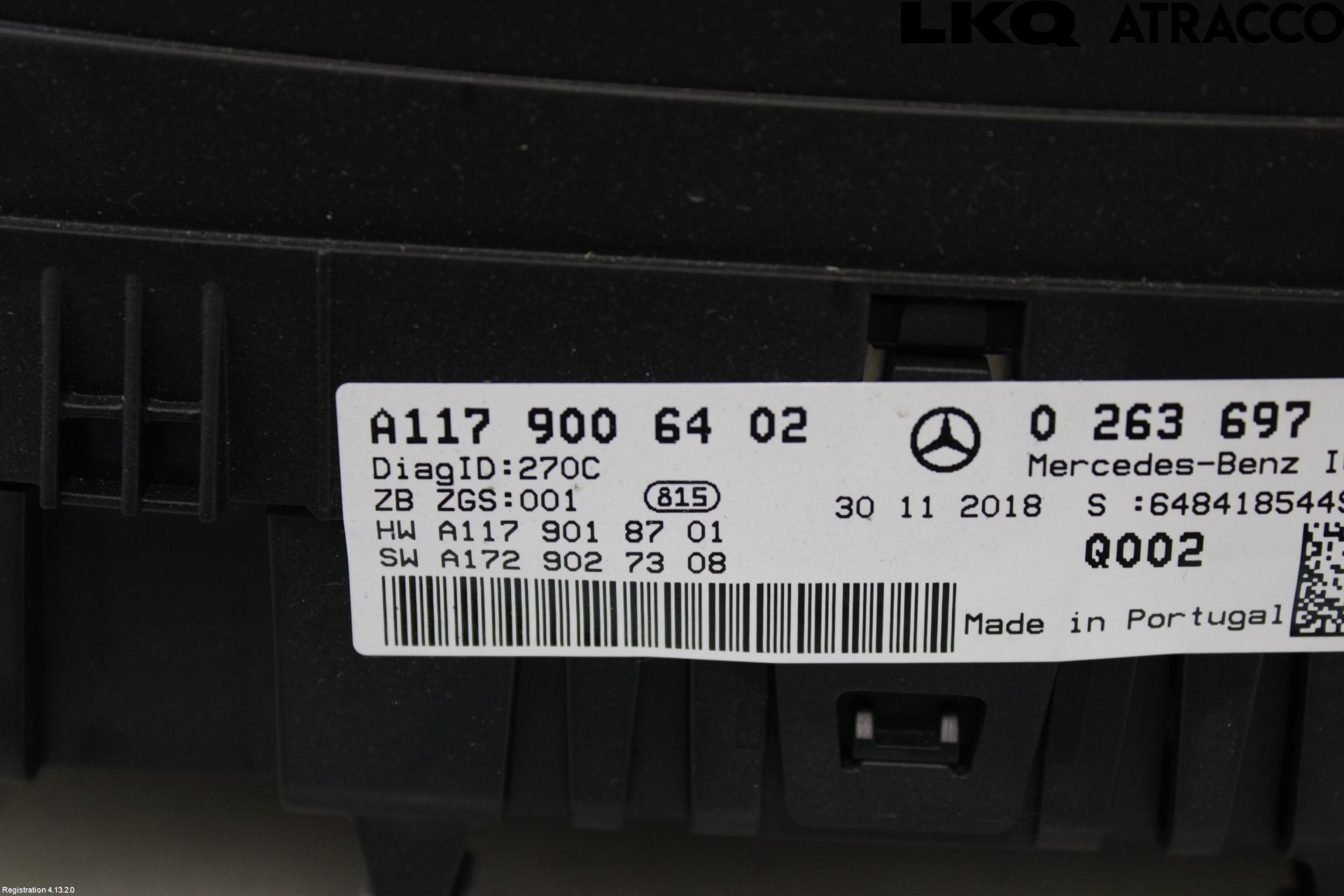 Mercedes-Benz MB CLA-KLASS (C117/X117) 13-19 Instrument Komb