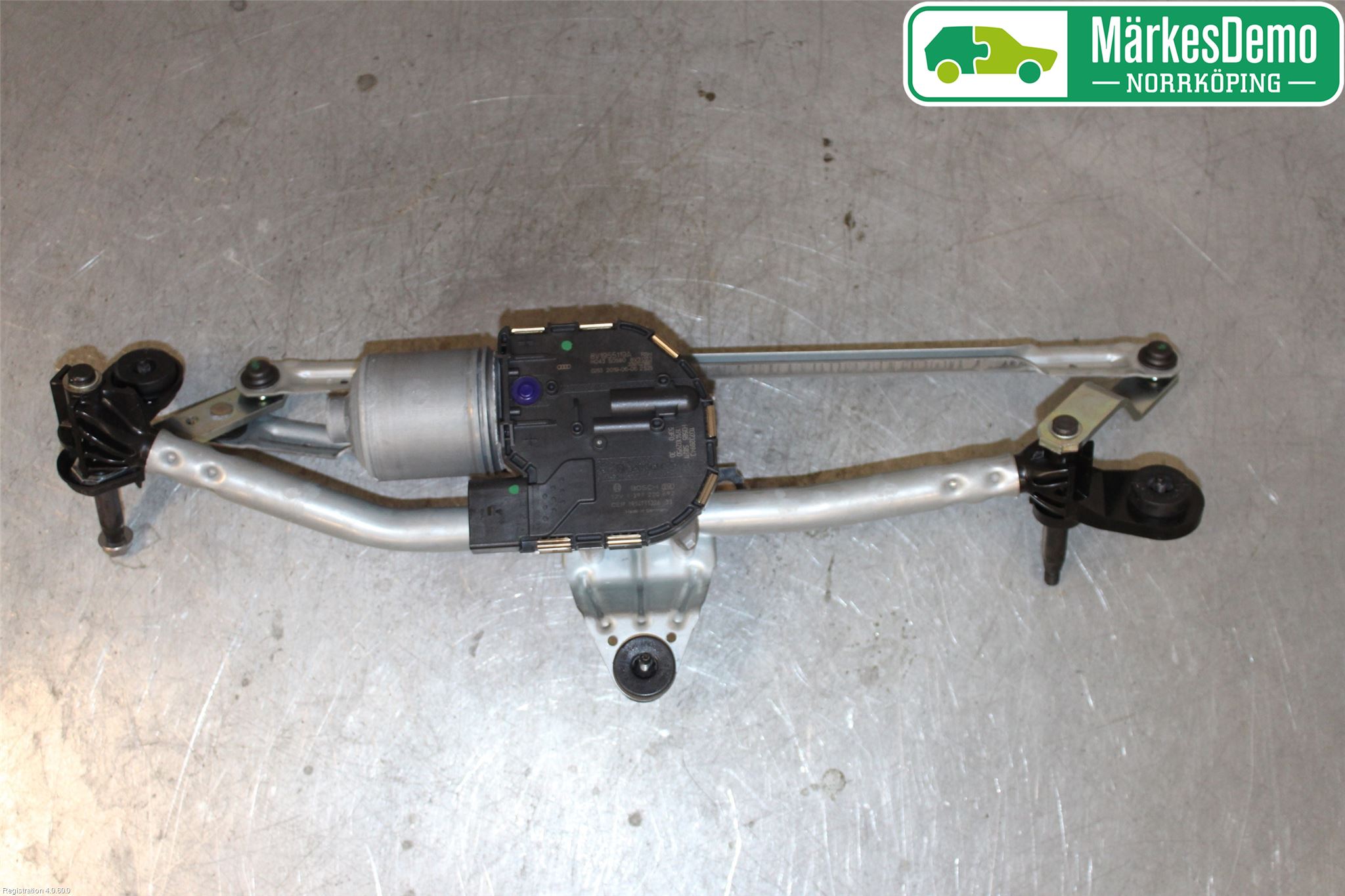 Audi A3/S3 8V 13-20 Torkarmekanism Vindruta