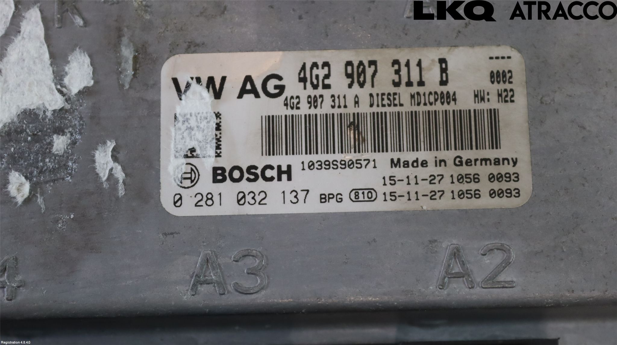 Audi A6 ALLROAD 12-18 Styrenhet Inspump Diesel