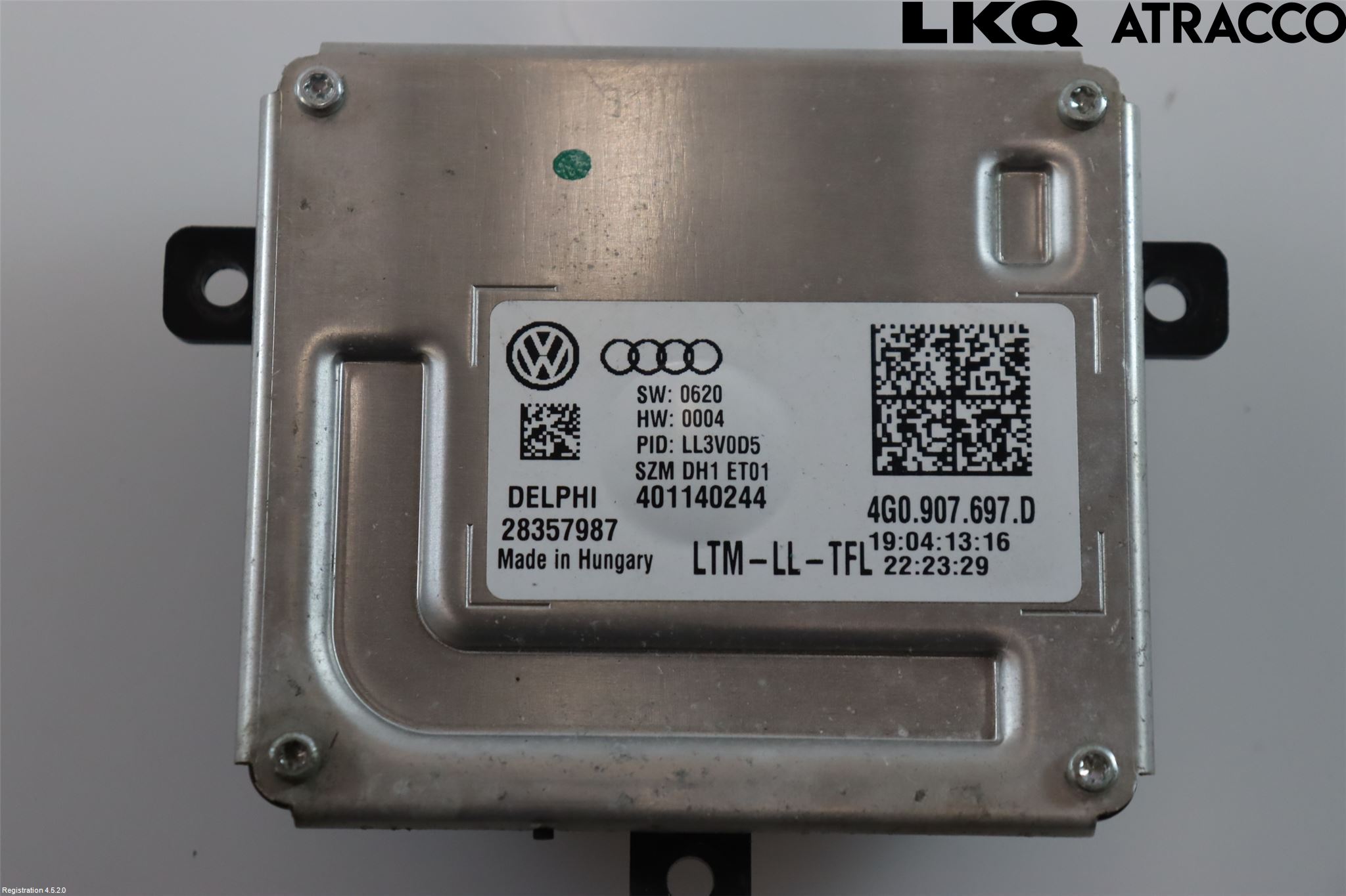 Audi A4 12-15 Styrenhet Strålkastare