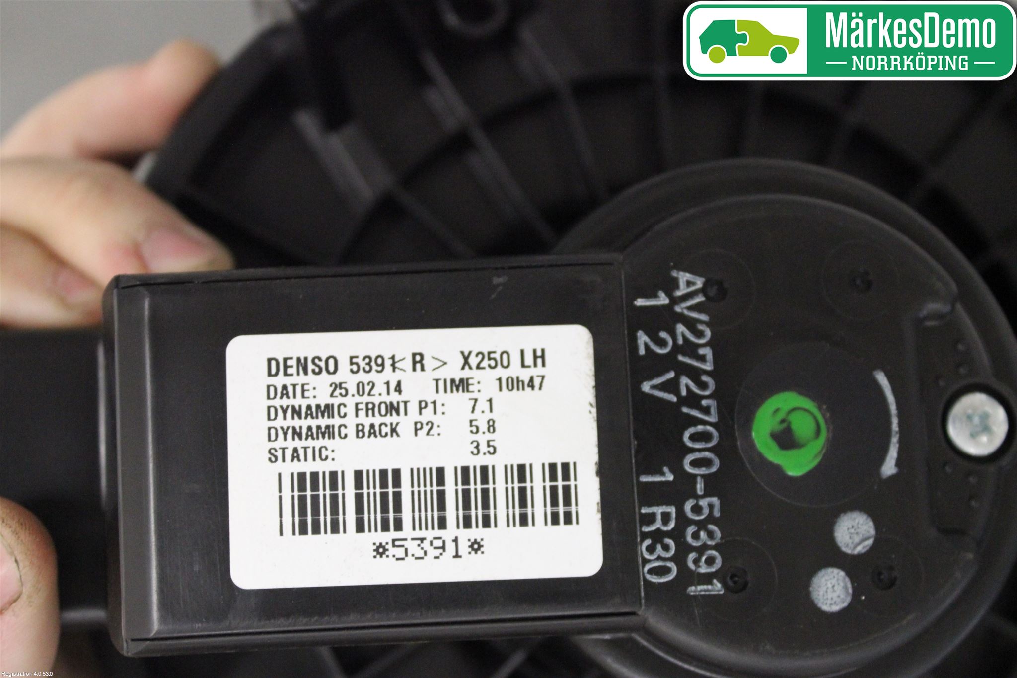 Jaguar XF 08-15 Värmefläkt