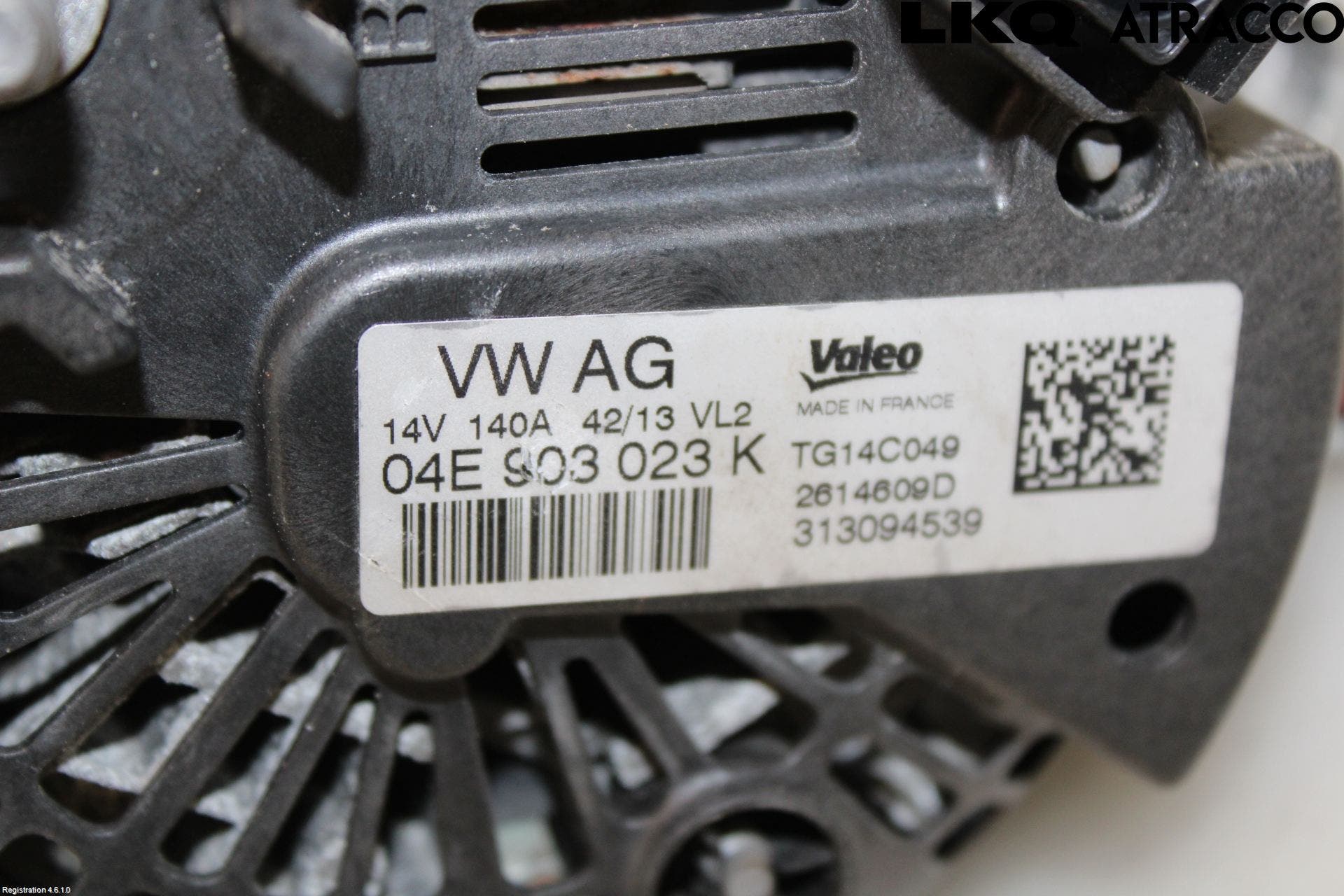 Volkswagen VW GOLF / E-GOLF VII 13-20 Generator