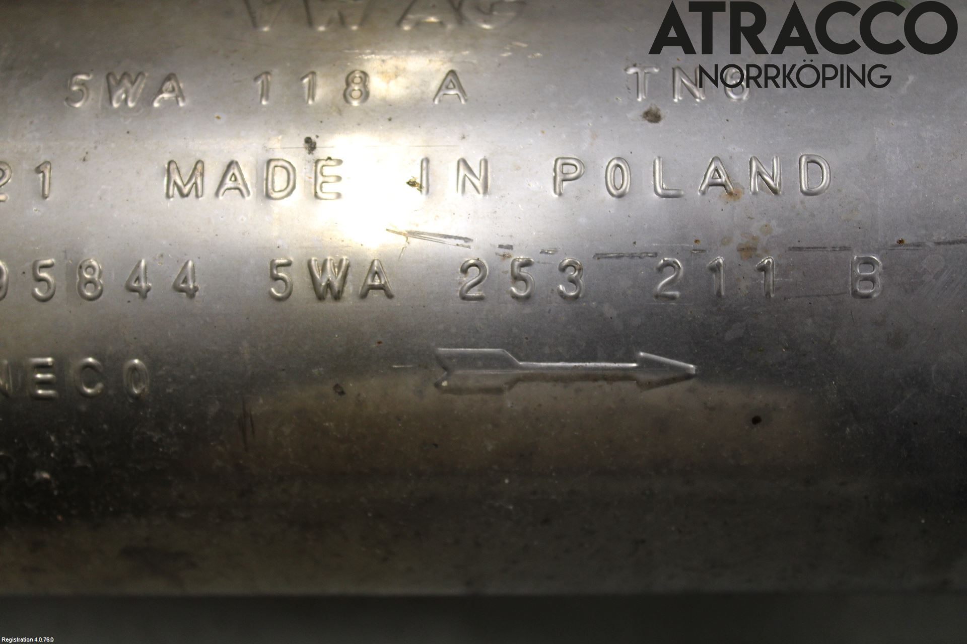 Audi A3/S3 8Y 21- Avgas Halvsats