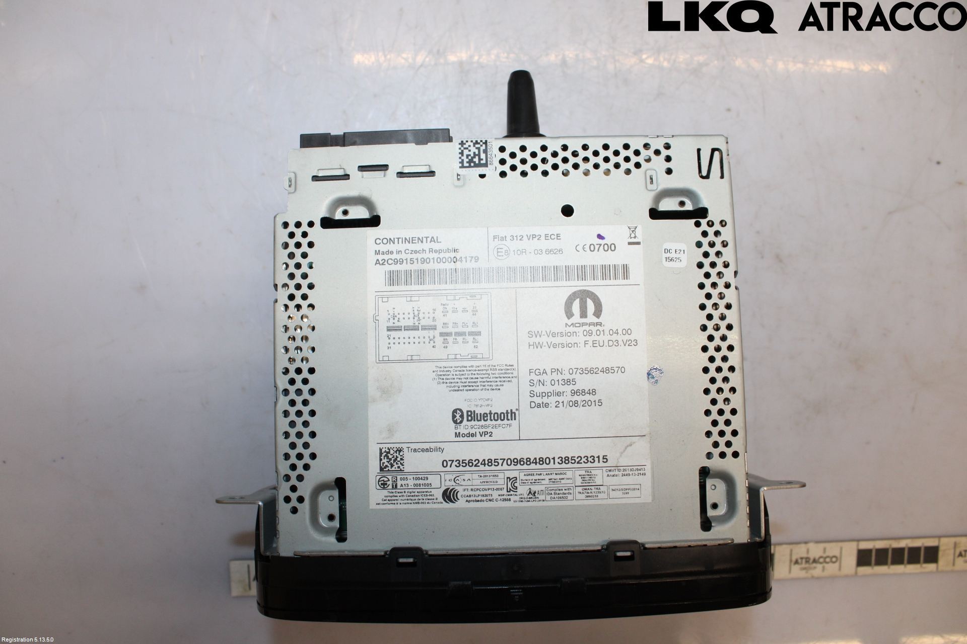 Fiat 500 07- Cd Radio - Multimediapanel