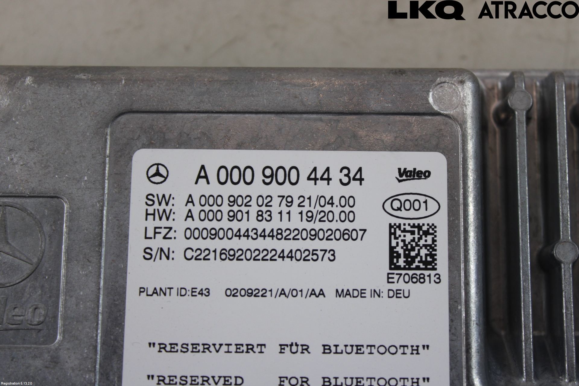 Mercedes-Benz MB EQA (H243) 21- Styrenhet Parkeringshjälp