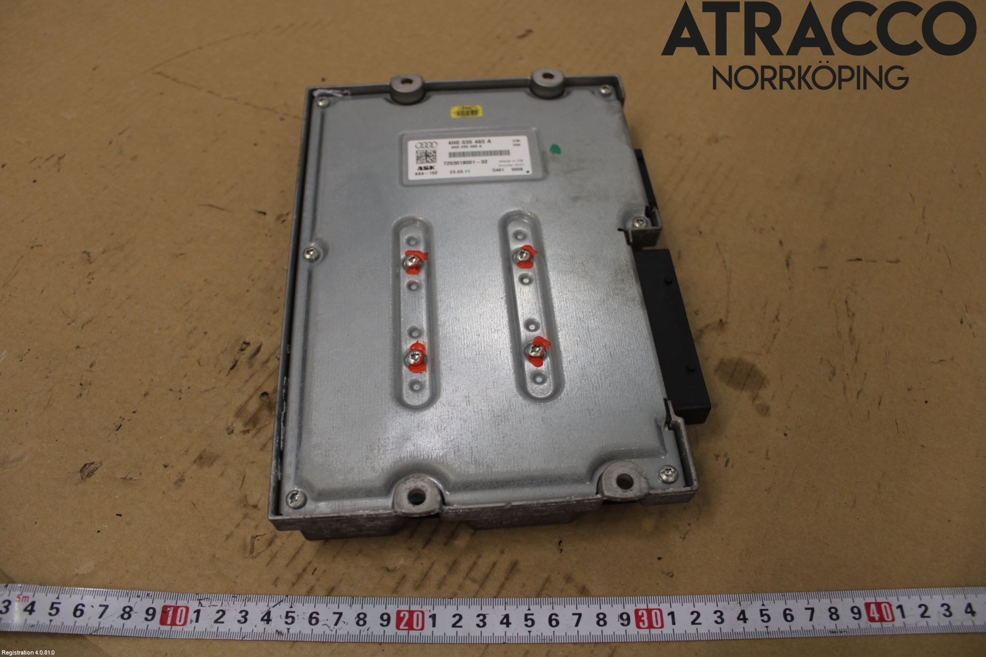 Audi A8/S8 4H 10-17 Radio-Stereo Förstärkare