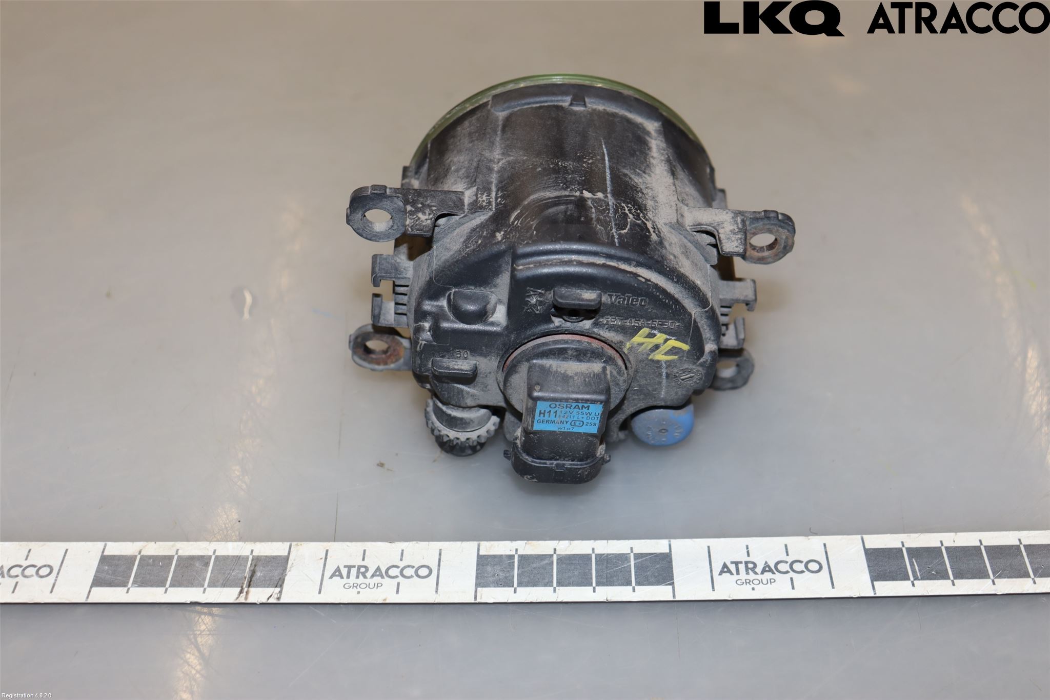 Renault MEGANE III 09-15 Dimljus-Varselljus Fram