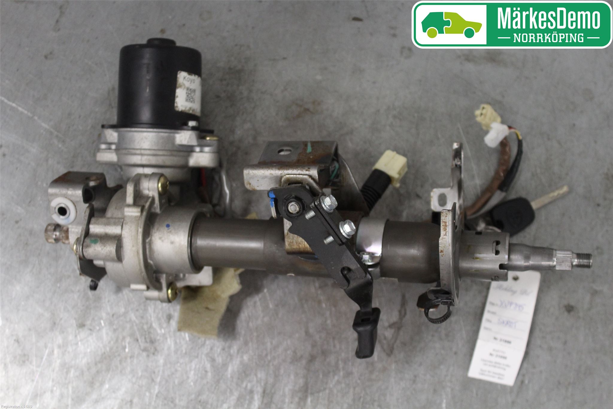 Toyota AYGO 06-14 Rattaxelagg Med Inb Servo