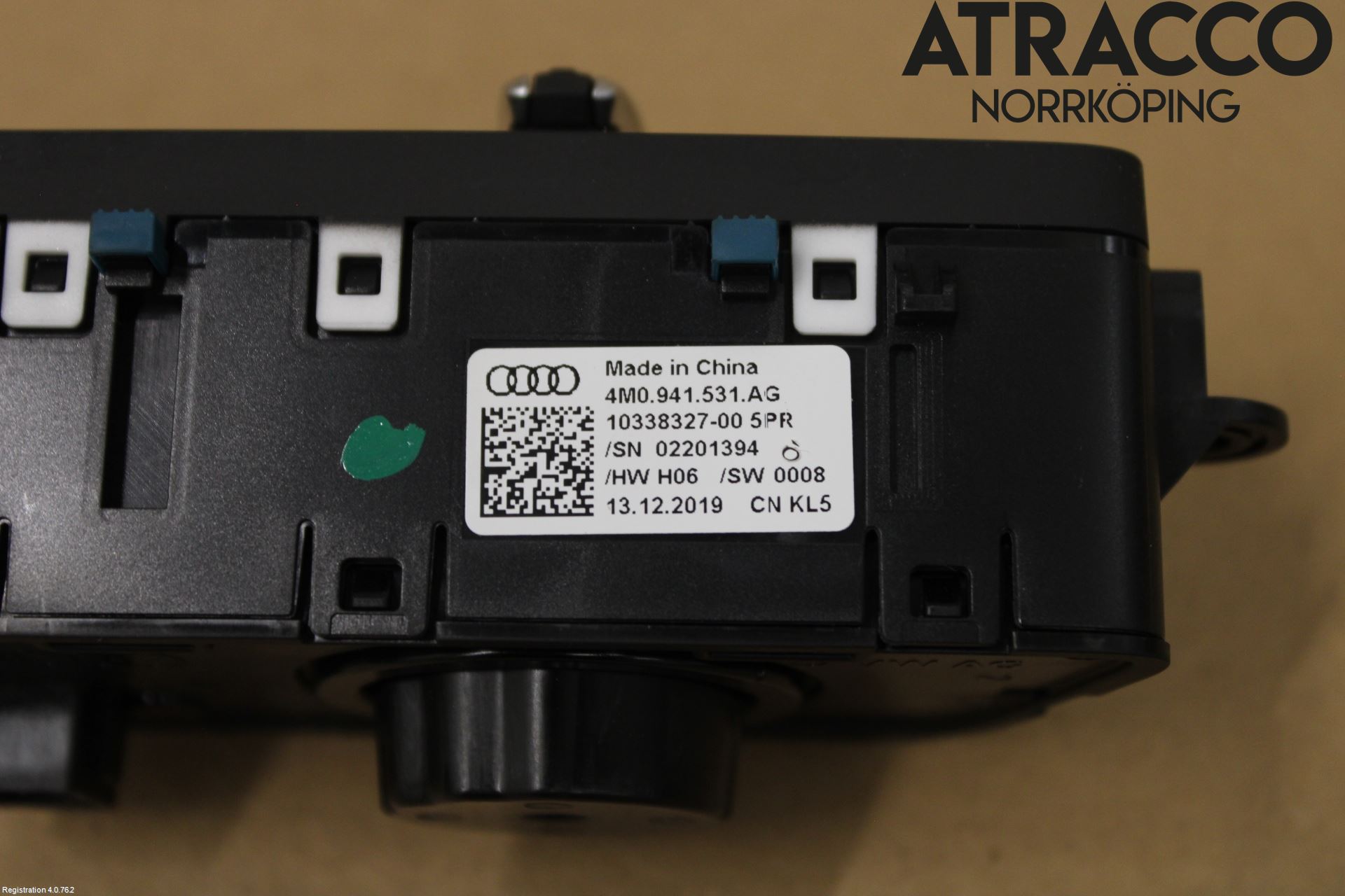 Audi A4/S4 B9 20- Strömställare Ljus