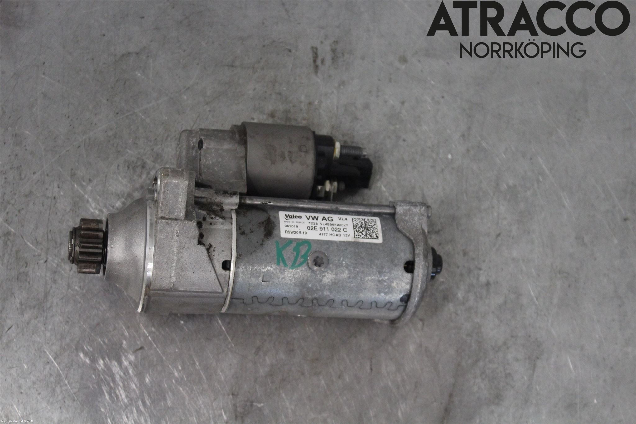 Skoda KODIAQ 17-24 Startmotor Diesel