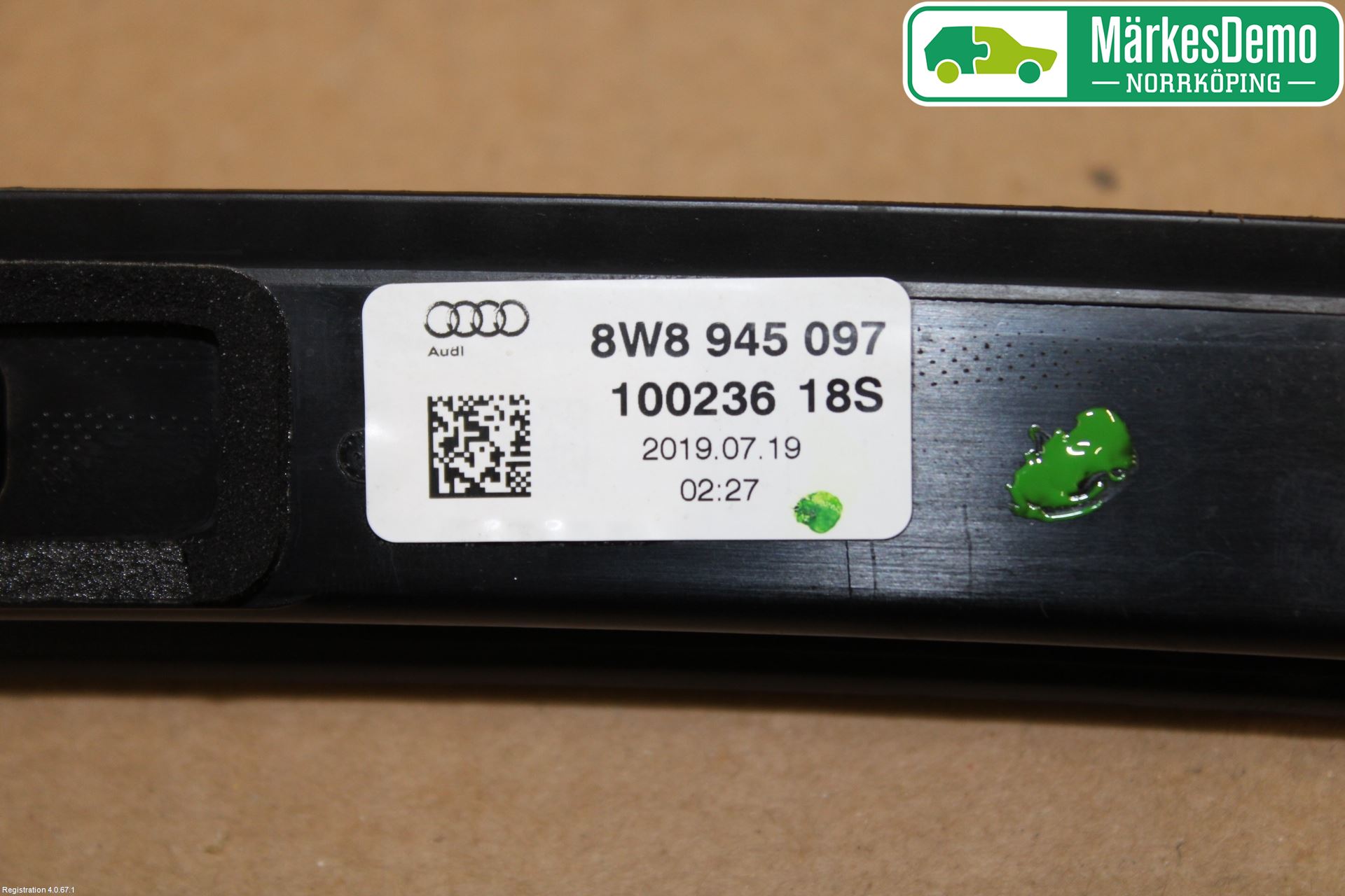 Audi A5 17- Bromsljus Bakruta