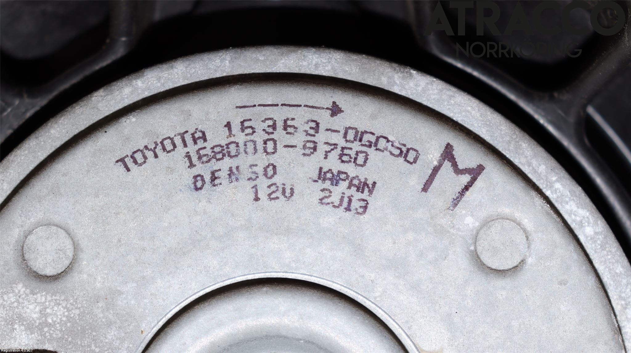 Toyota AVENSIS 07-08 Kylfläkt El