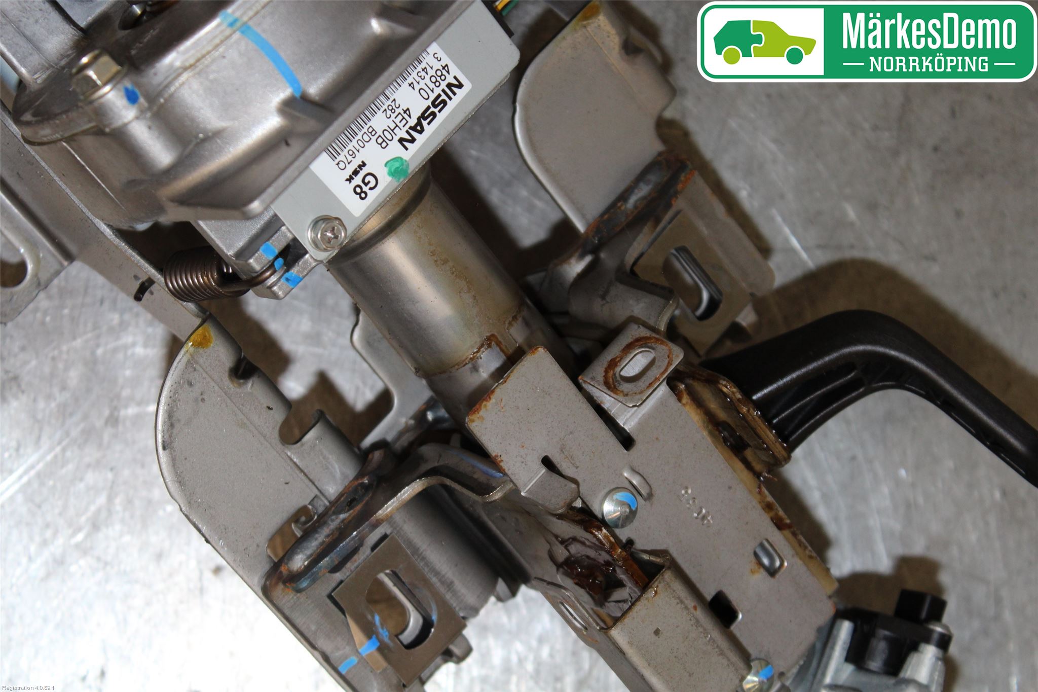 Nissan QASHQAI 14-17 Rattaxelagg Med Inb Servo
