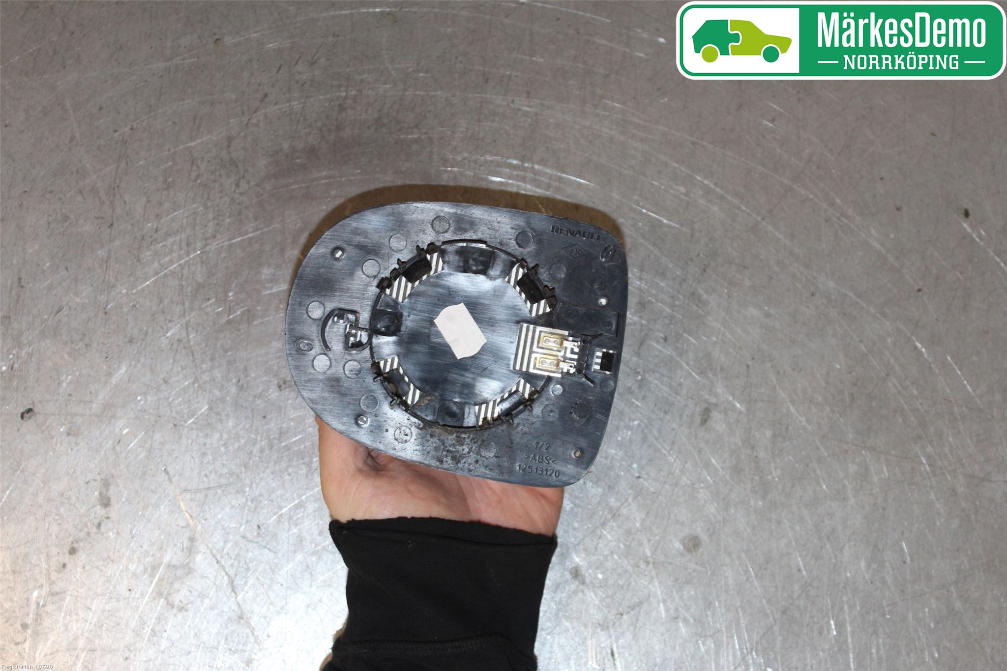 Renault CLIO III  09-12 Spegelglas Hö