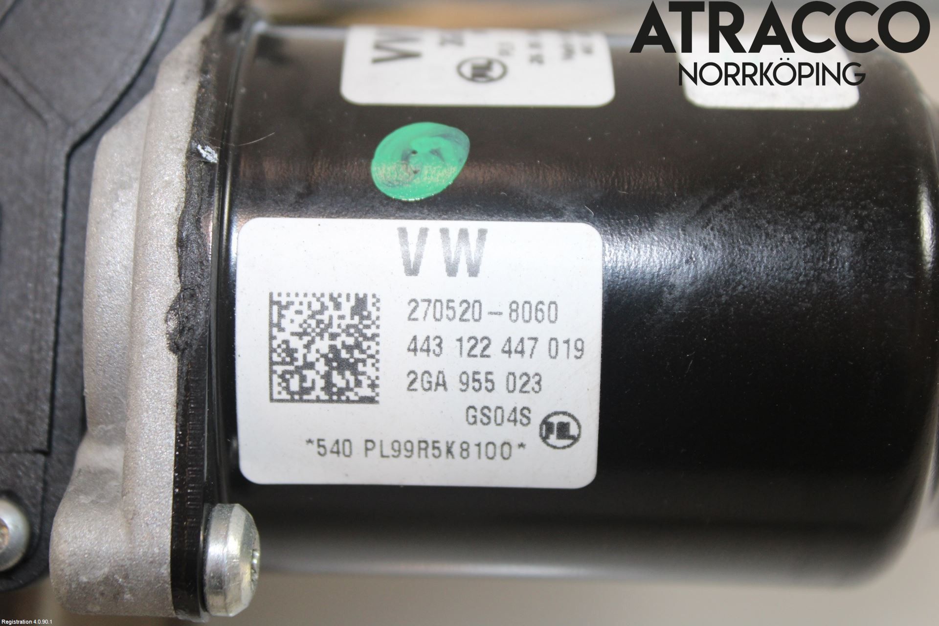 Volkswagen VW T-ROC 18- Torkarmekanism Vindruta