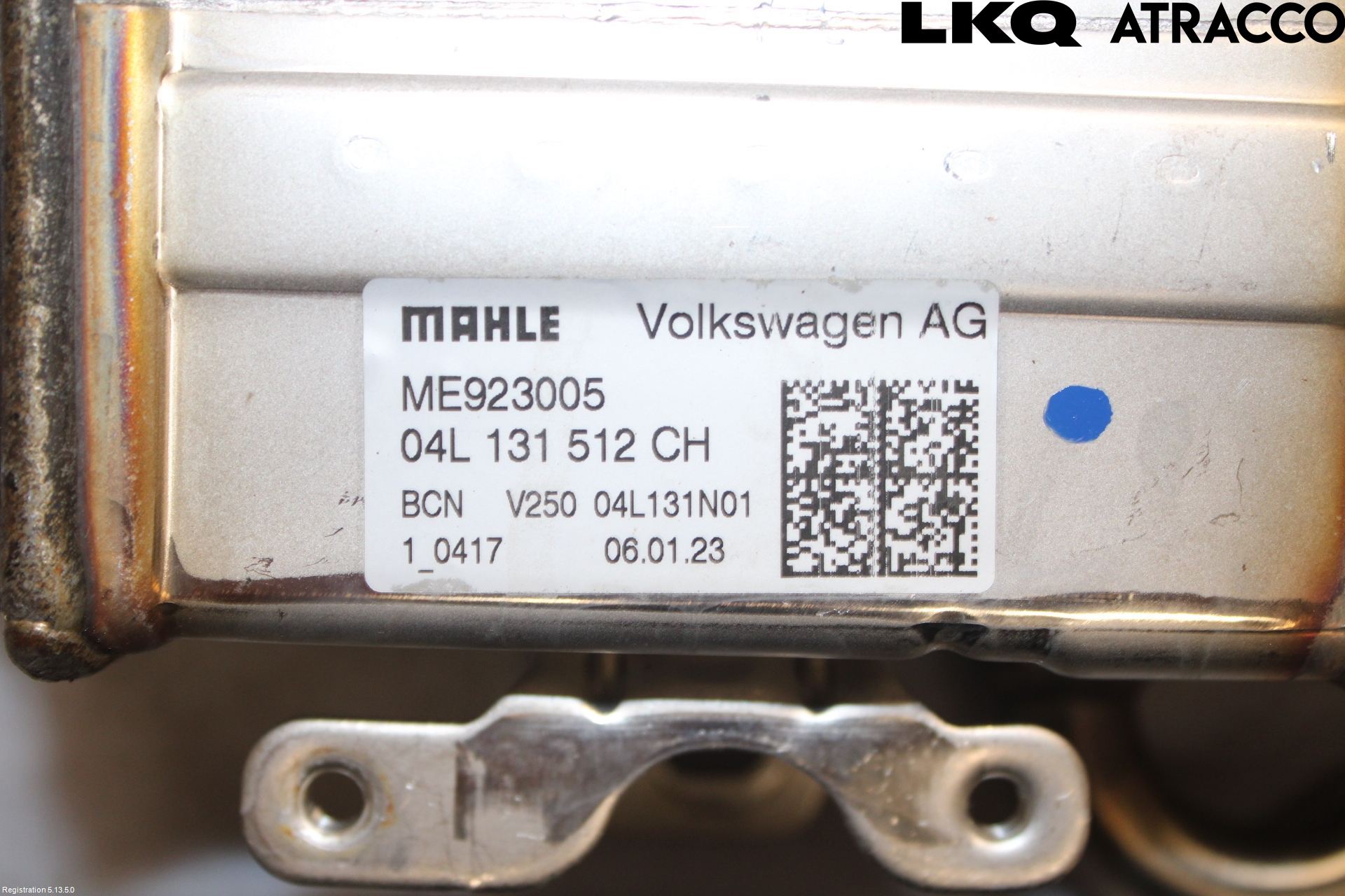 Volkswagen VW CRAFTER II / E-CRAFTER 17- Avgaskylare