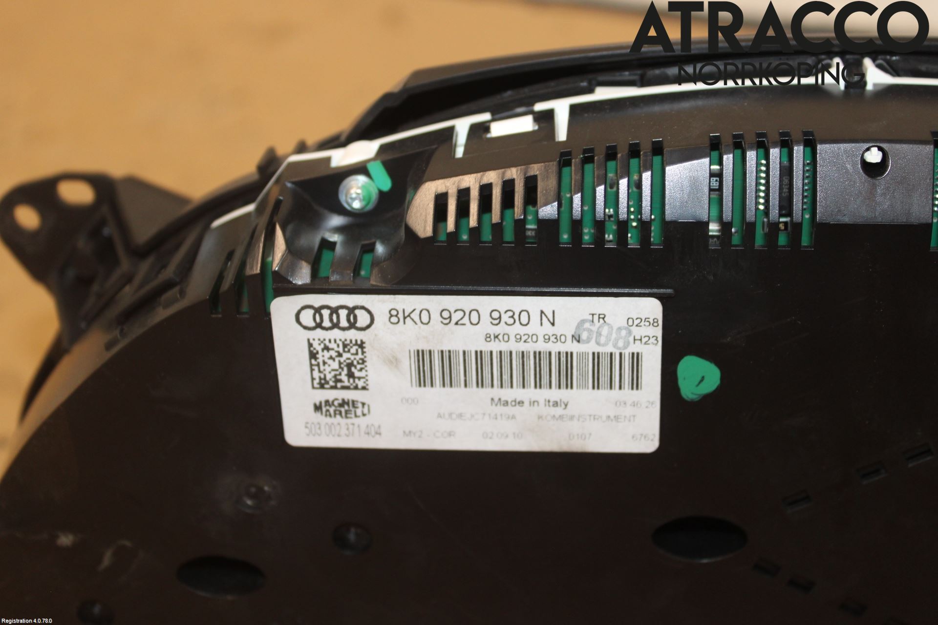 Audi A4/S4 08-11 Instrument Komb