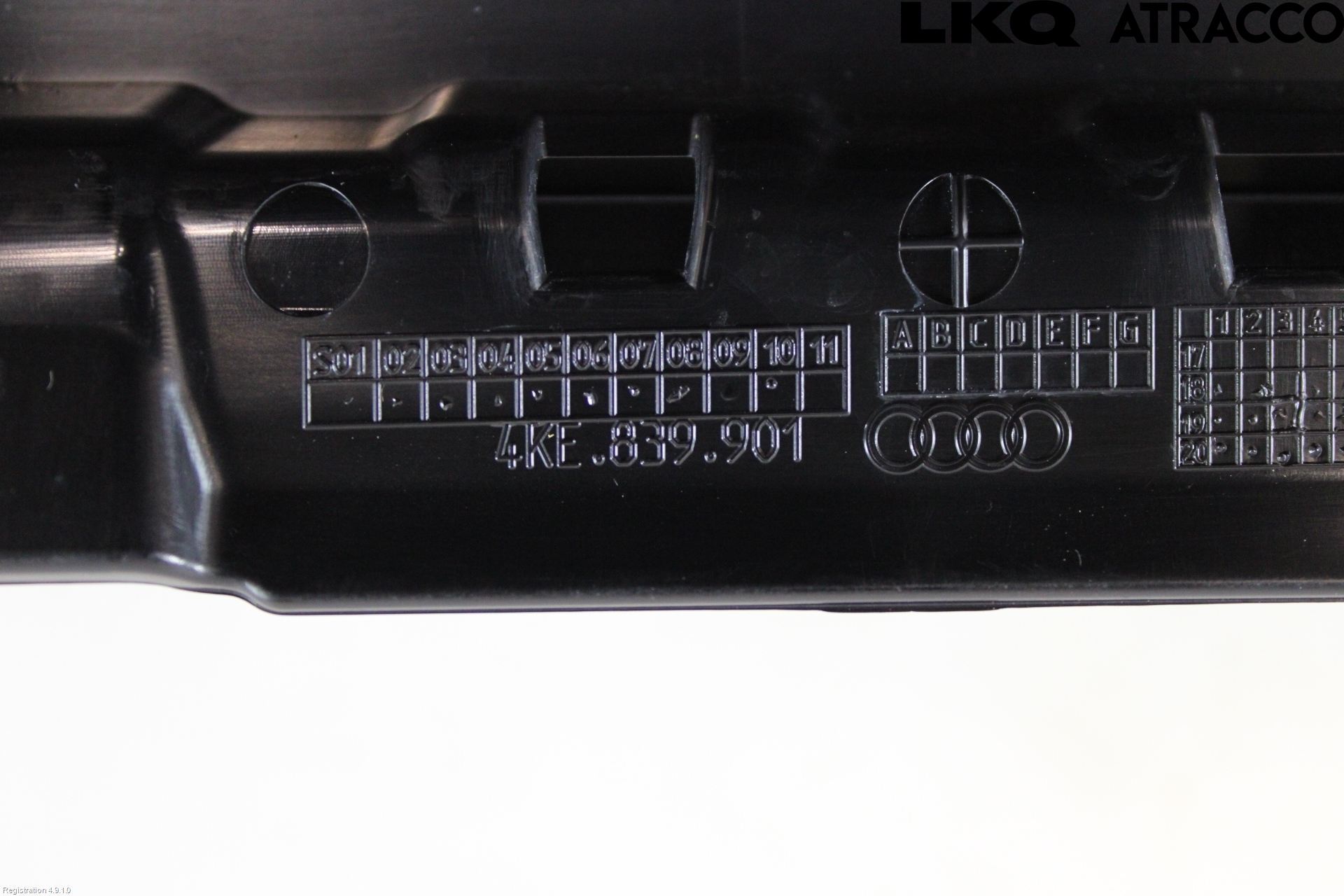 Audi E-TRON, S GE 19- Dörr Dekorlist Bak Vä