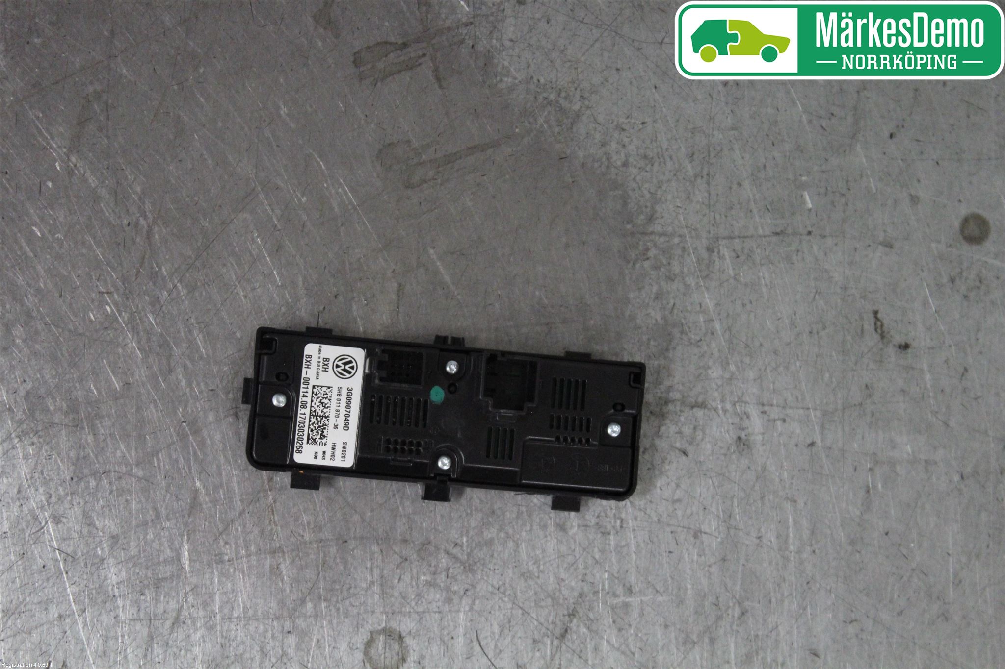 Volkswagen VW PASSAT 15-19 Värmereglage