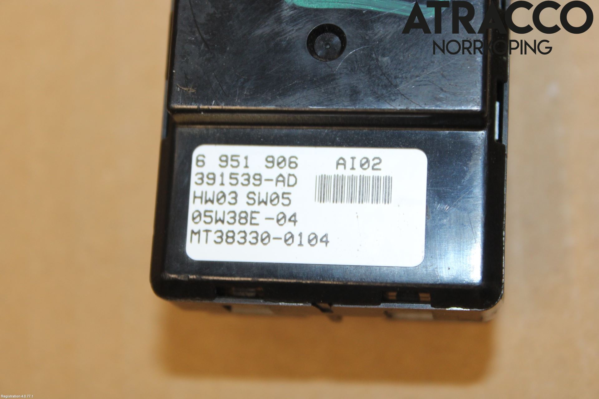 BMW 5 E60/61 Sed/Tou 02-10 Strömställare Elhiss