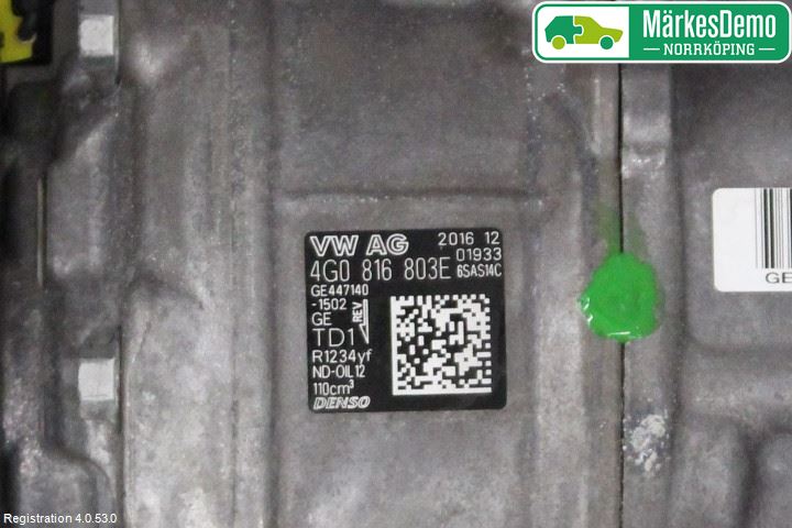 Audi A6/S6 4G 11-18 Ac Kompressor