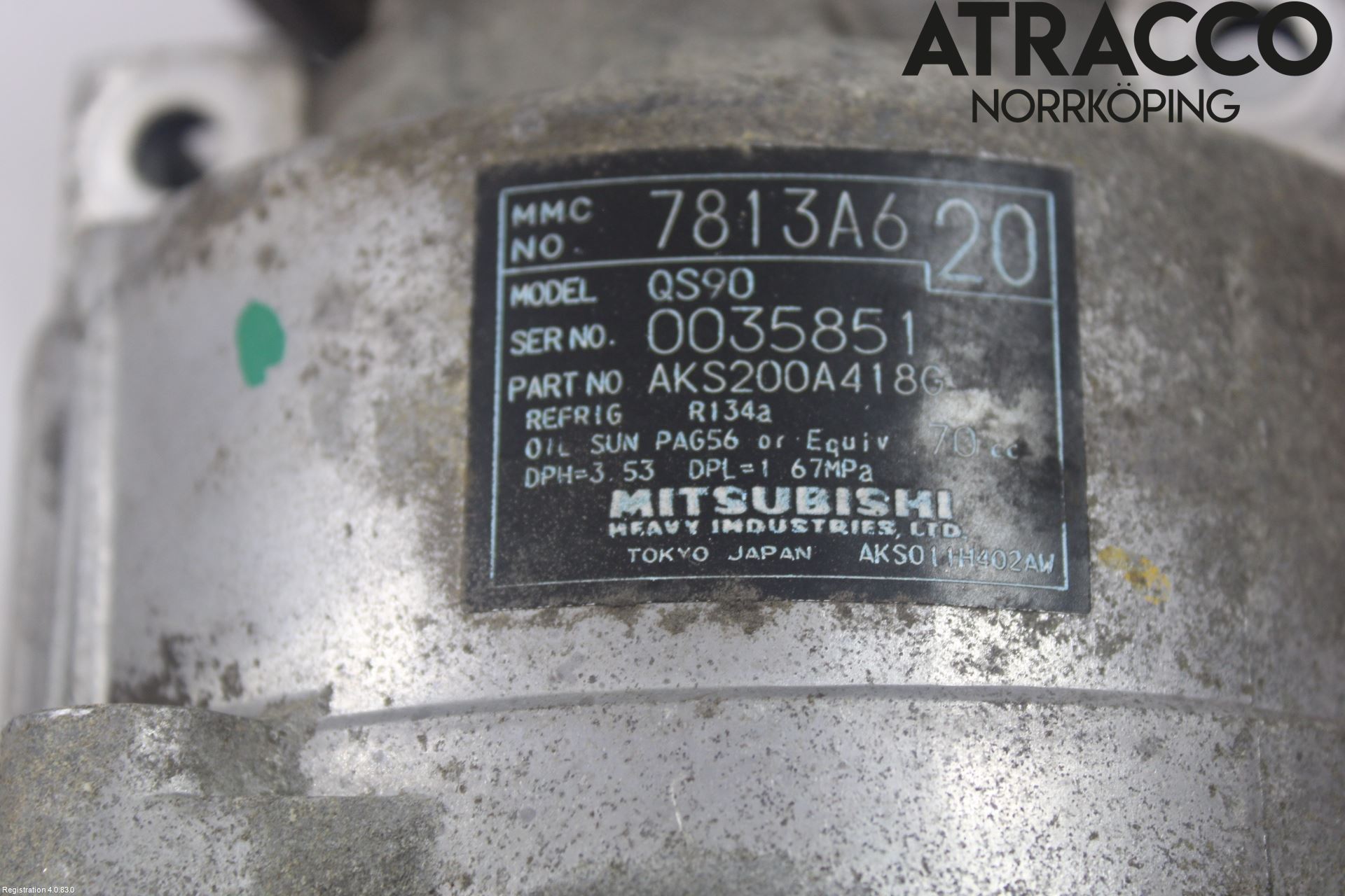 Mitsubishi ASX 10-22 Ac Kompressor